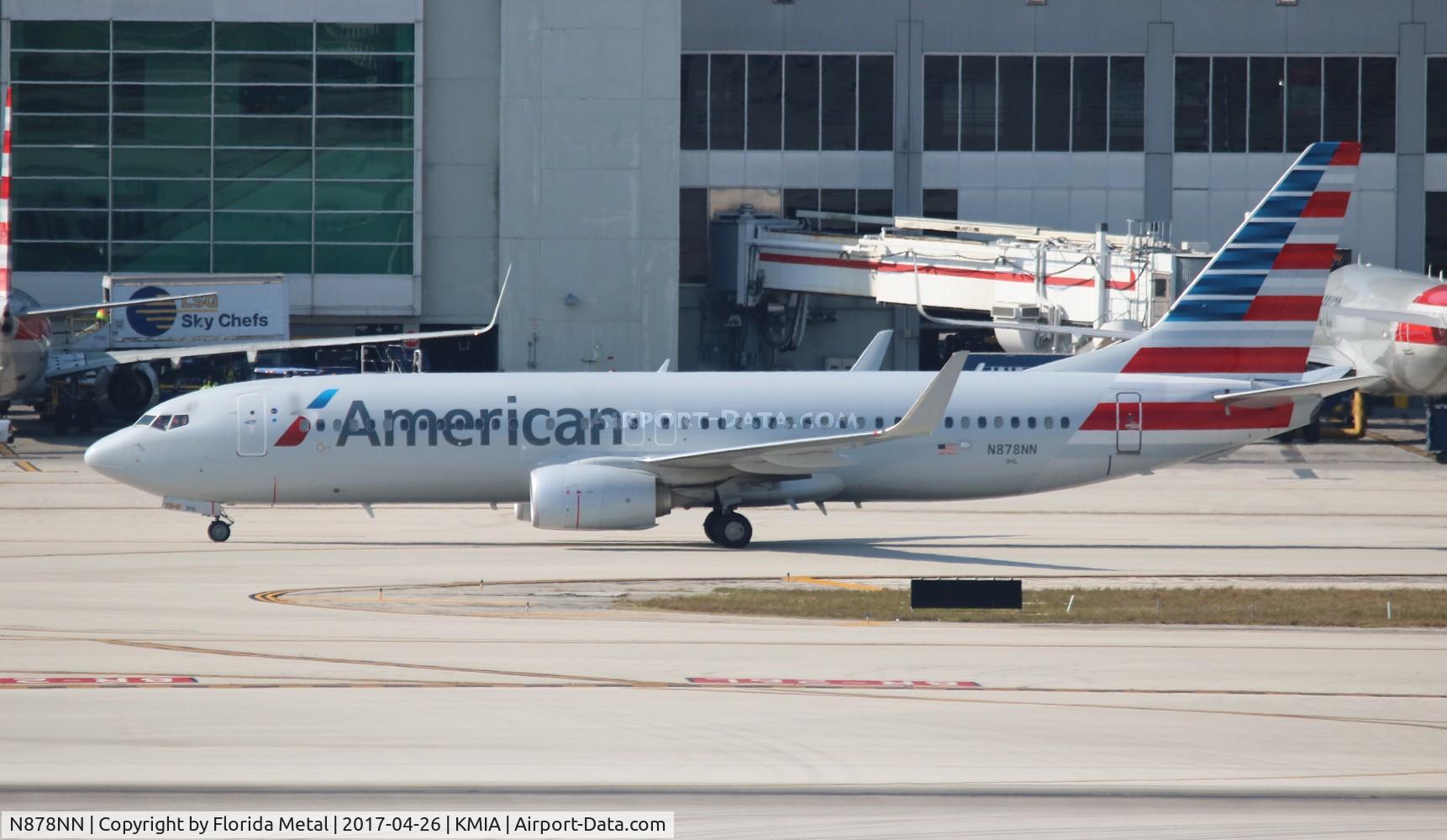N878NN, 2011 Boeing 737-823 C/N 40768, American 737-823