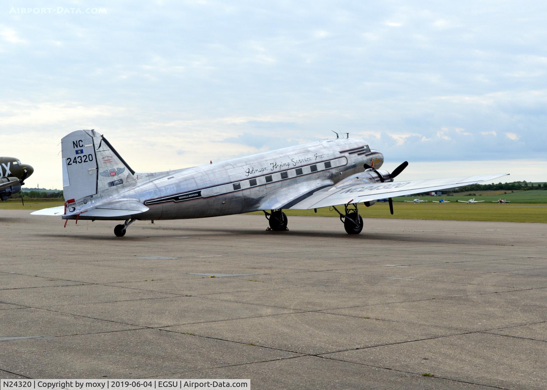 N24320, 1944 Douglas DC-3A-S1C3G C/N 20197, Douglas DC-3A-S1C3G at Duxford.