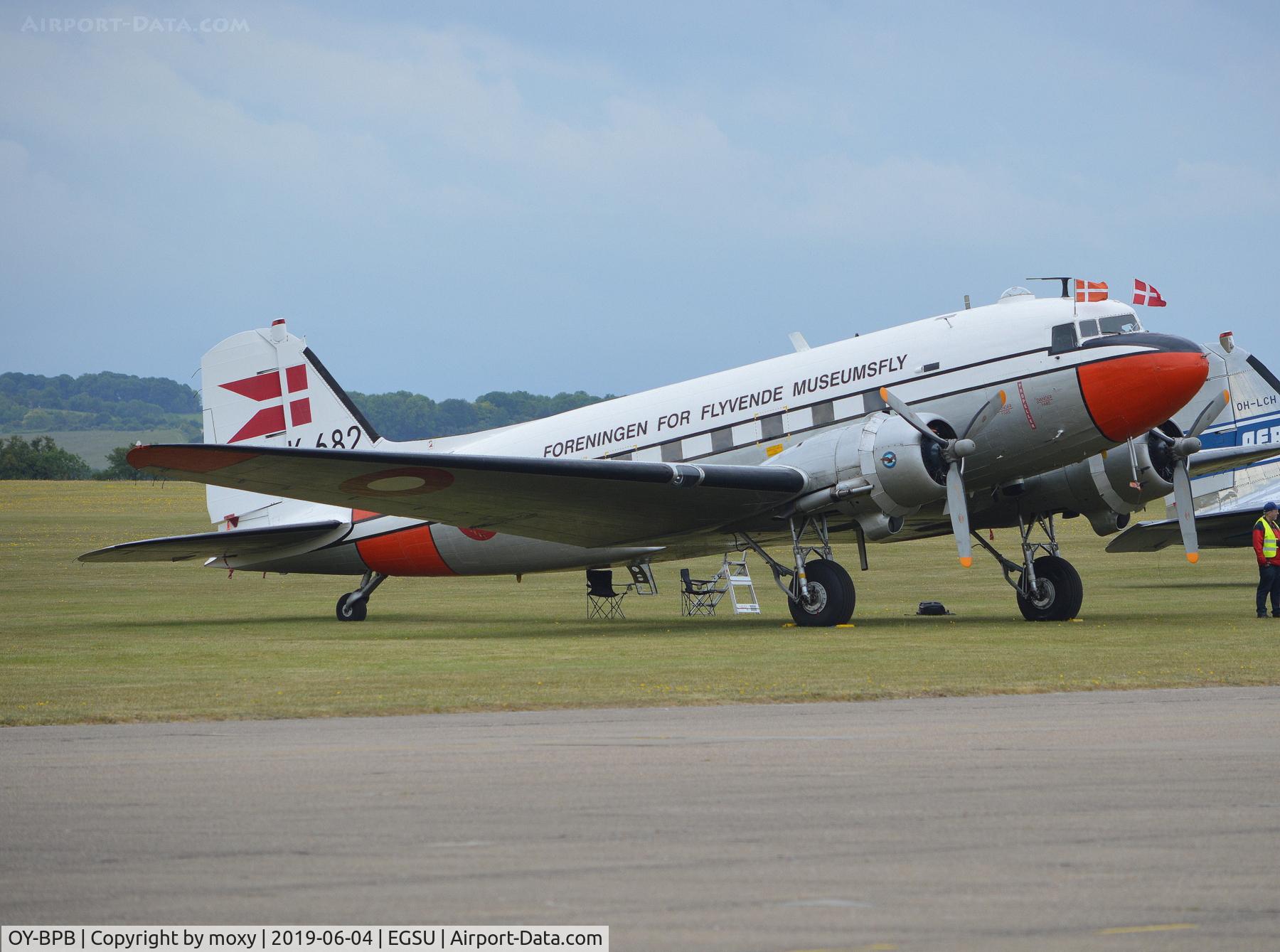 OY-BPB, 1943 Douglas C-47A-85-DL (DC-3A) Skytrain C/N 20019, Douglas C-47A-85-DL Skytrain at Duxford.