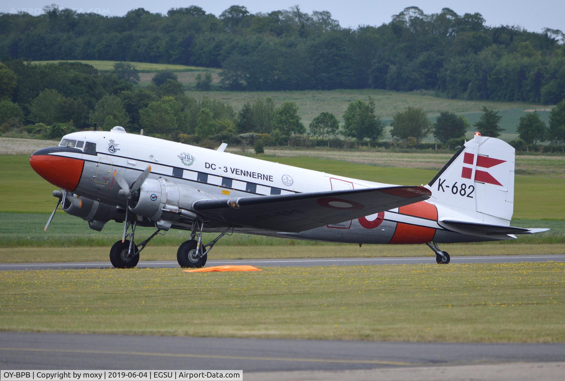 OY-BPB, 1943 Douglas C-47A-85-DL (DC-3A) Skytrain C/N 20019, Douglas C-47A-85-DL Skytrain at Duxford.