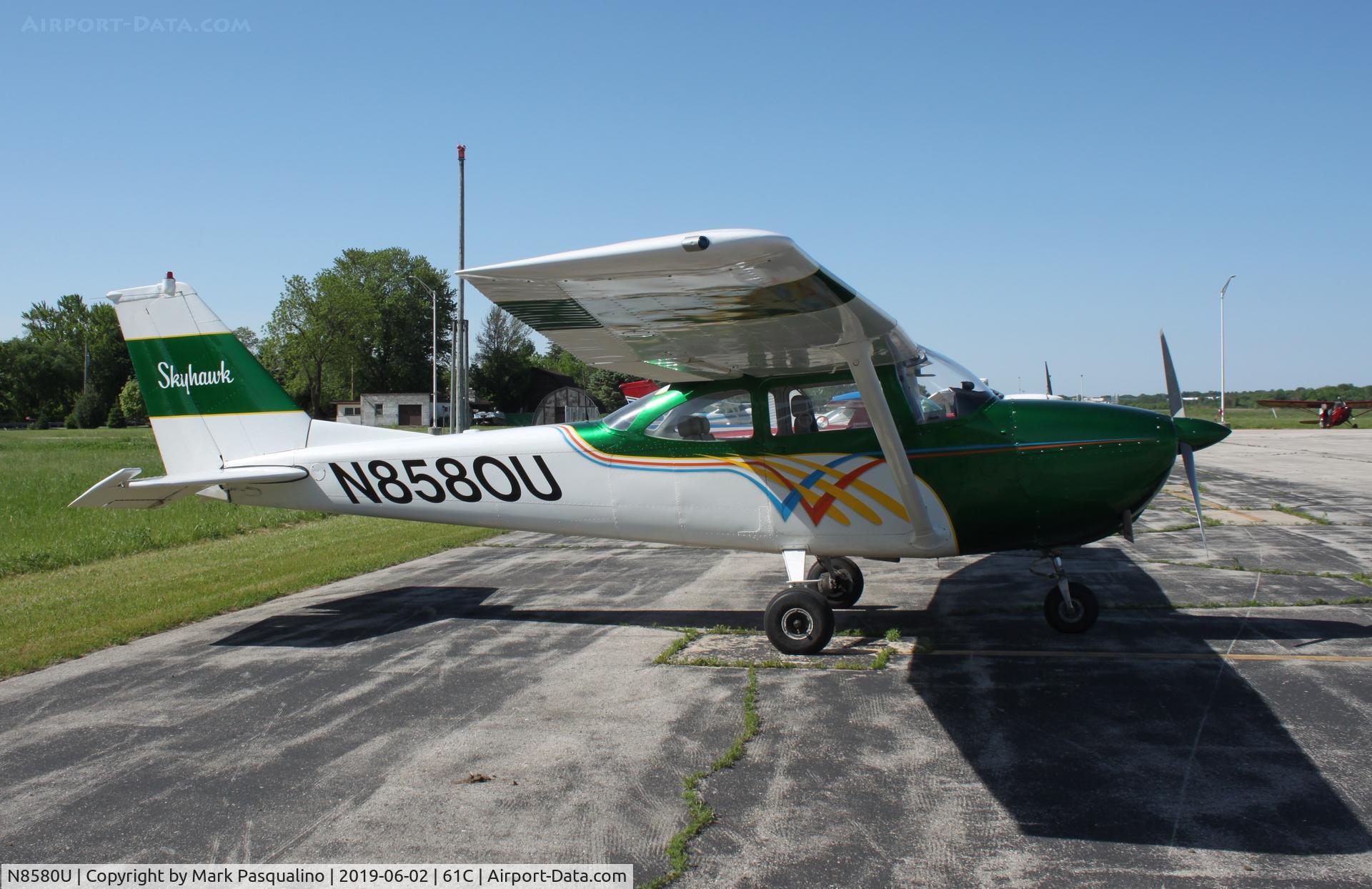 N8580U, 1965 Cessna 172F C/N 17252480, Cessna 172F