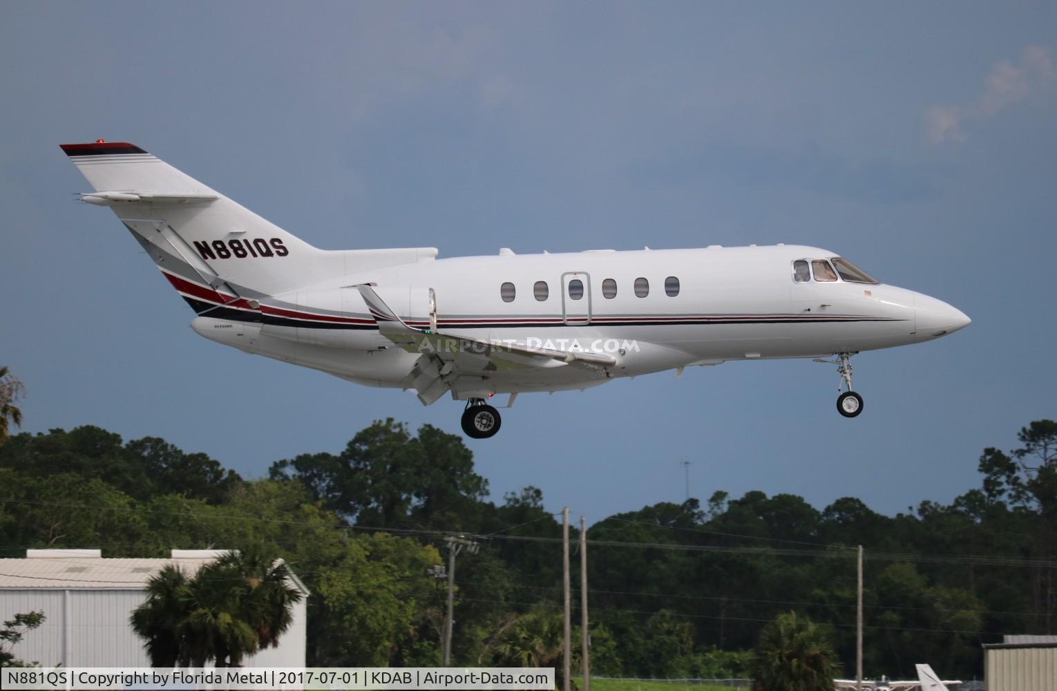 N881QS, 2008 Hawker Beechcraft Corp HAWKER 900XP C/N HA-0050, NetJets