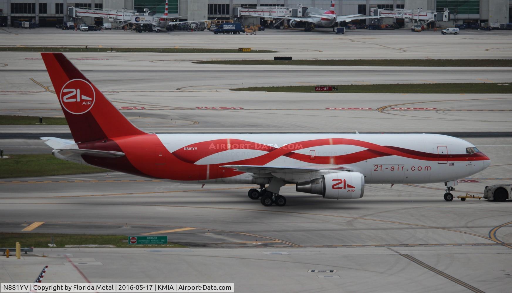 N881YV, 1986 Boeing 767-241/ER C/N 23803, 21 Air