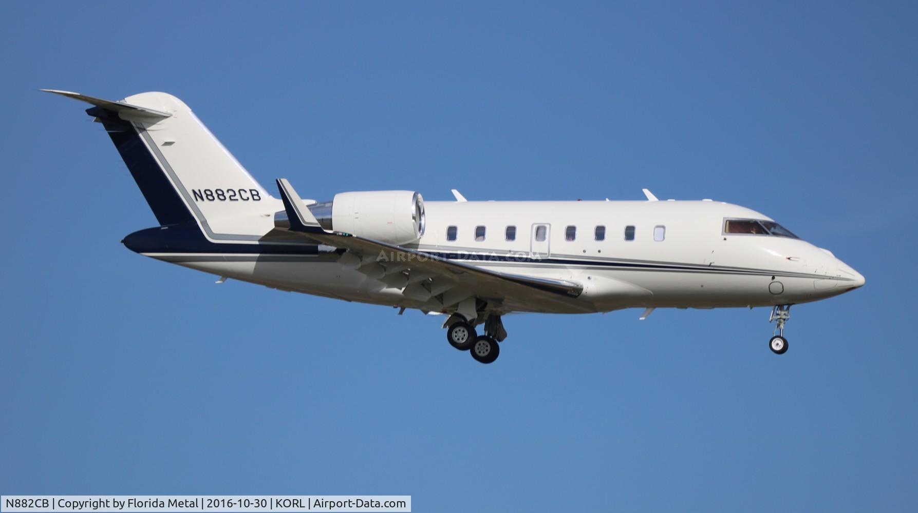 N882CB, 2012 Bombardier Challenger 605 (CL-600-2B16) C/N 5927, Challenger 605