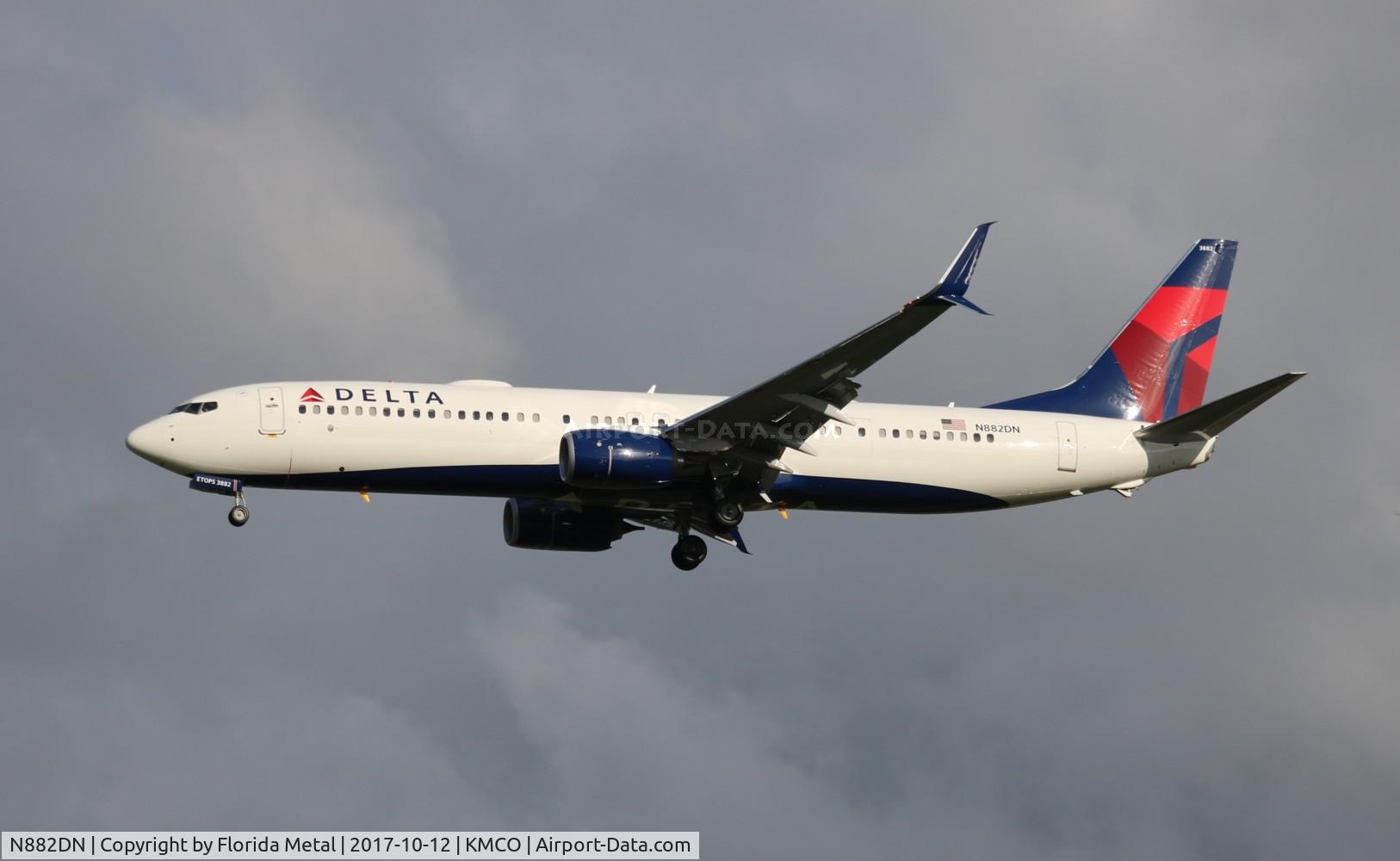 N882DN, 2017 Boeing 737-932/ER C/N 31994, Delta 737-932