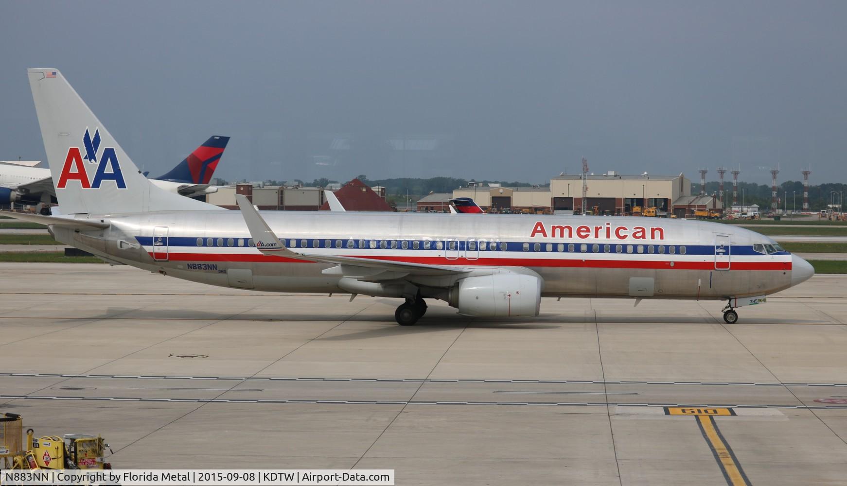N883NN, 2010 Boeing 737-823 C/N 31137, American