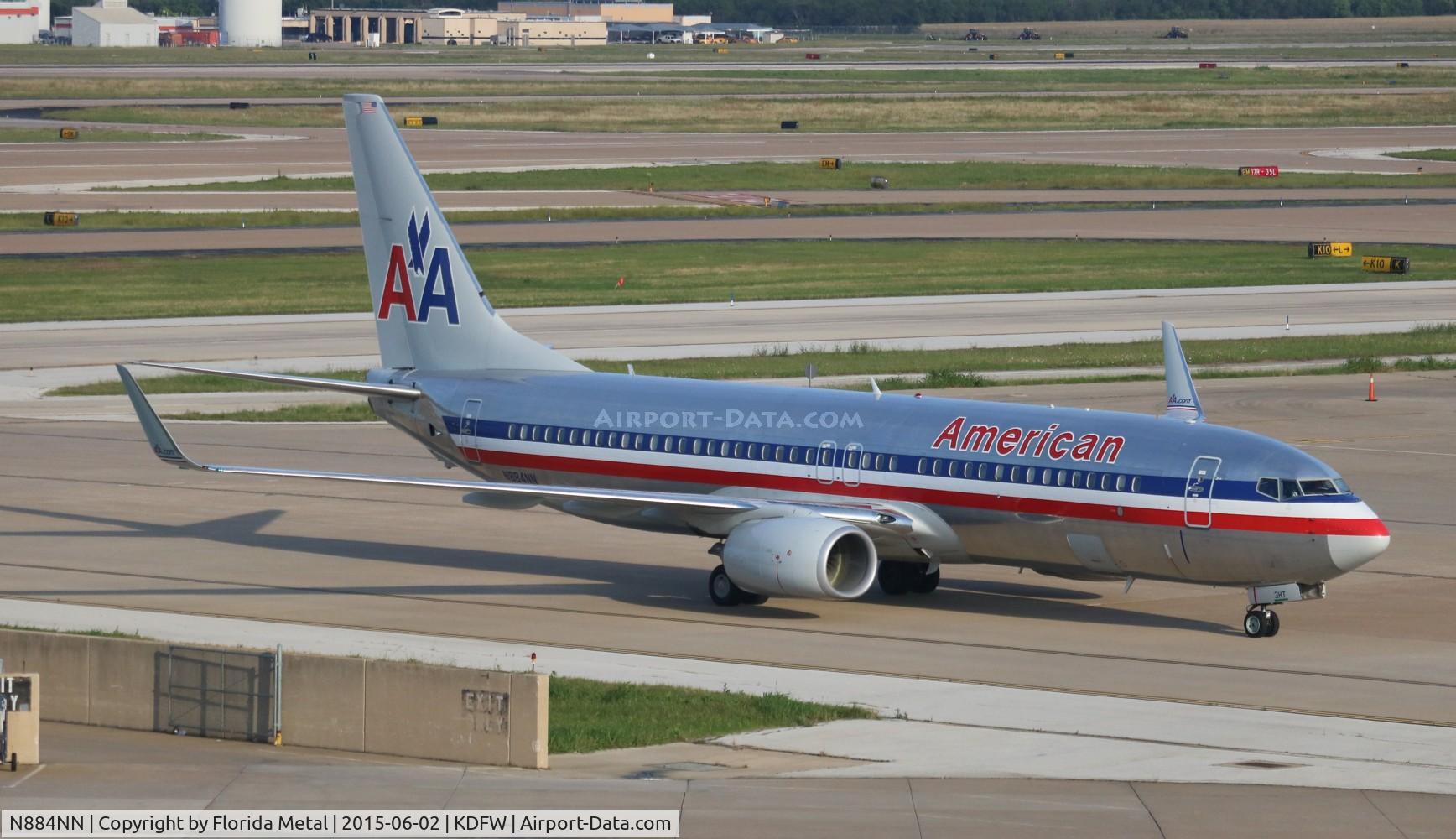 N884NN, 2012 Boeing 737-823 C/N 33222, American