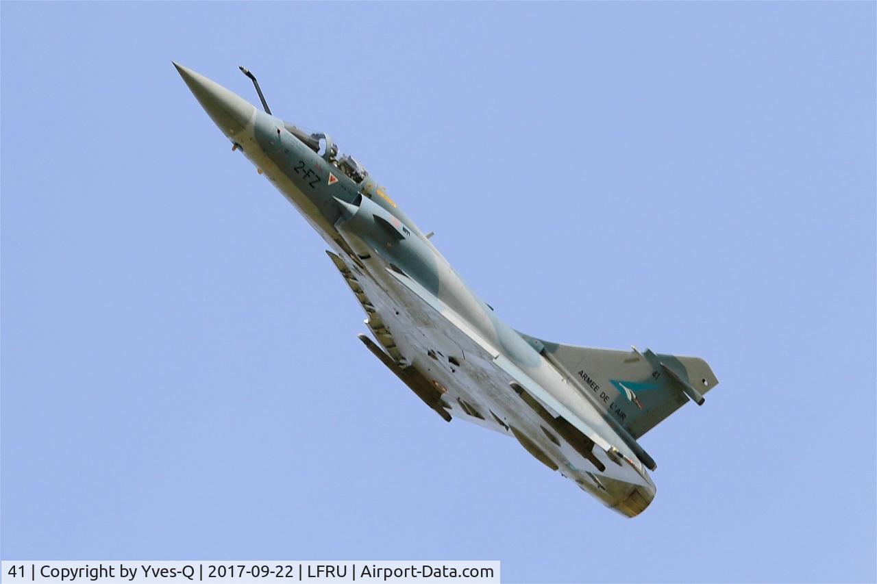41, Dassault Mirage 2000-5F C/N 41, Dassault Mirage 2000-5F, On display, Morlaix-Ploujean airport (LFRU-MXN) Air show 2017