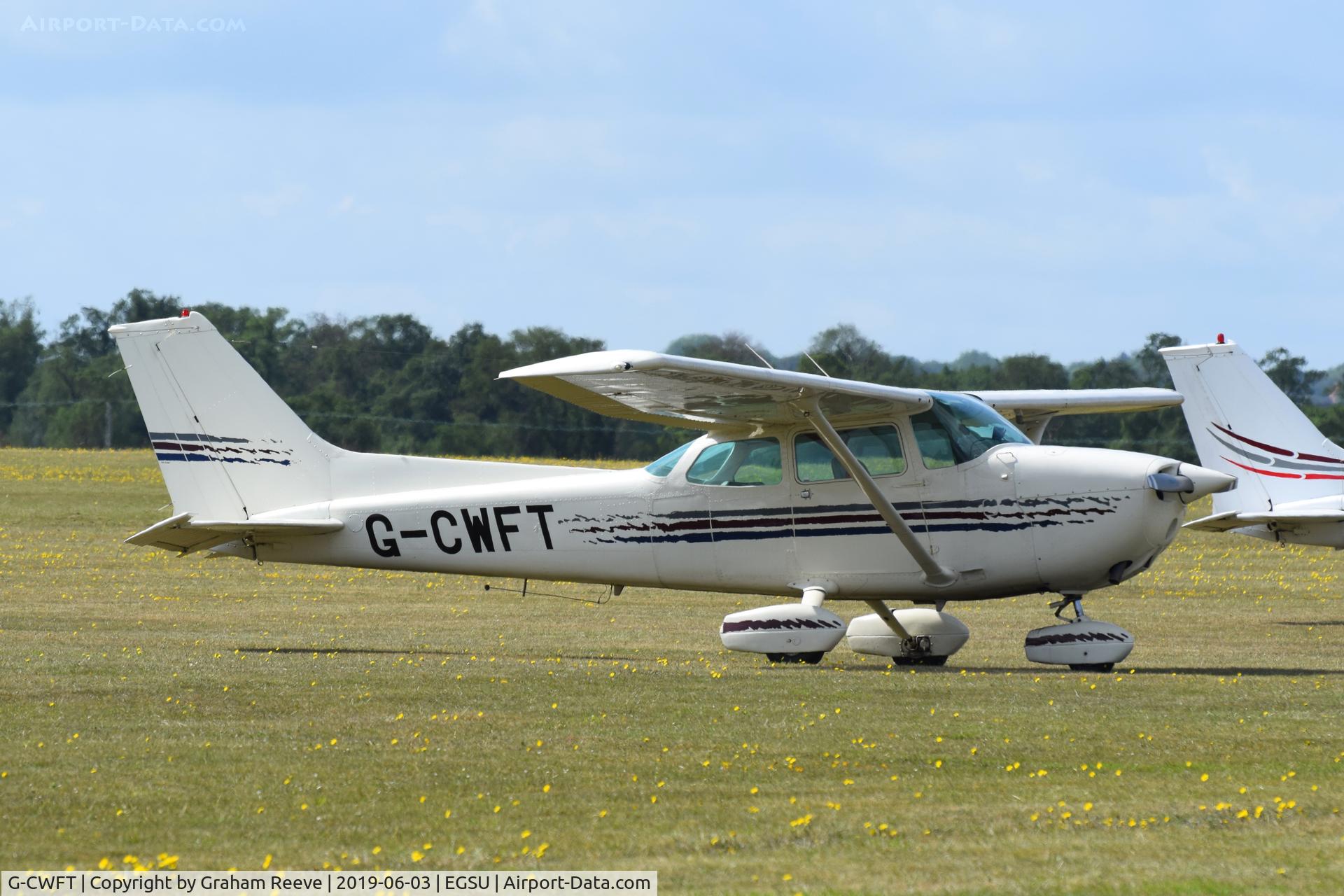 G-CWFT, 1979 Cessna 172N C/N 17273576, Parked at Duxford.