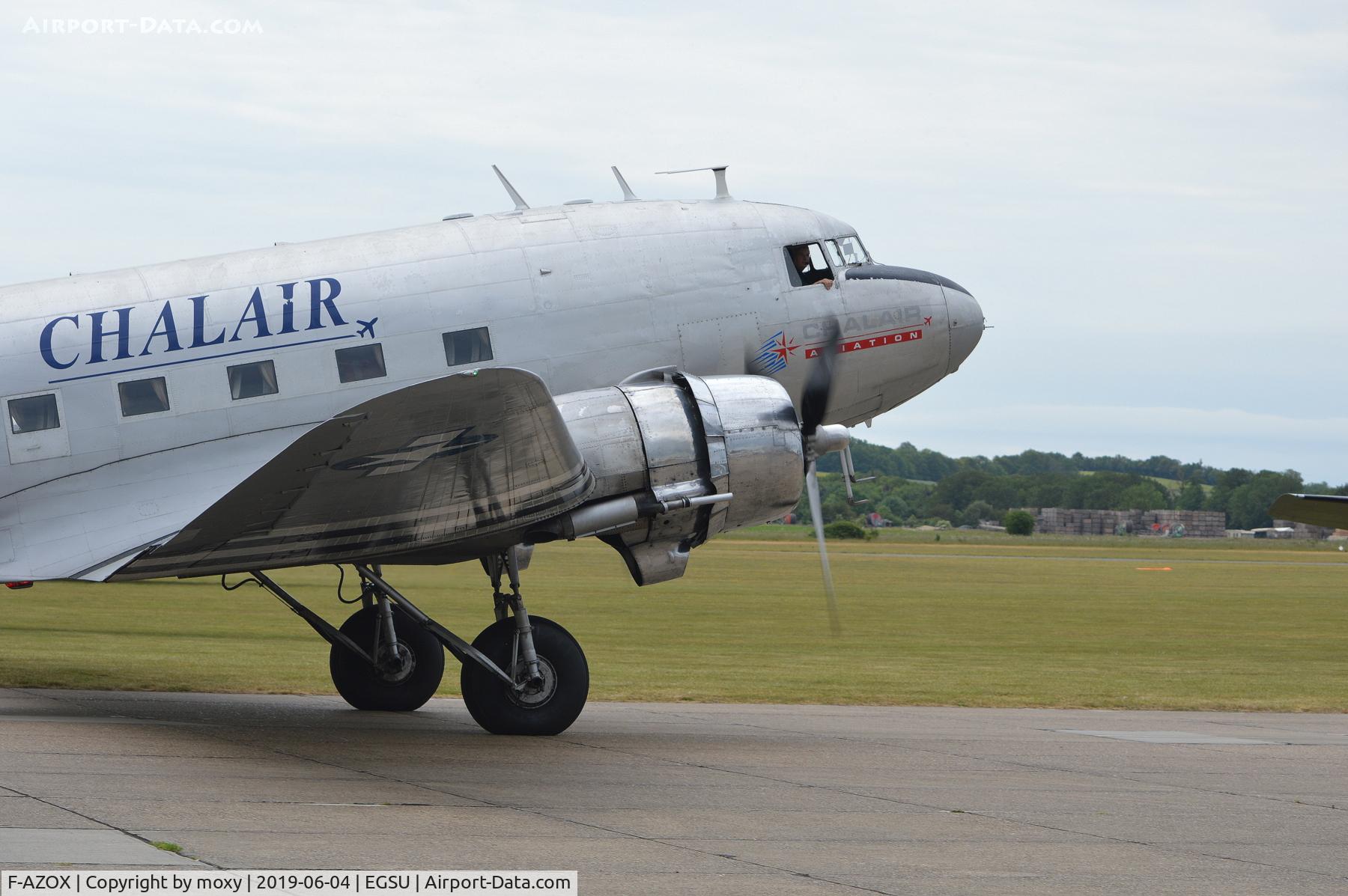 F-AZOX, 1945 Douglas DC-3C-S1C3G (C-47B-35-DK) C/N 16604, Douglas DC-3C-S1C3G at Duxford.