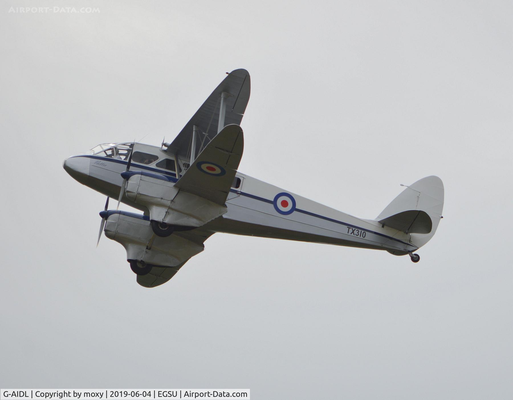 G-AIDL, 1946 De Havilland DH-89A Dominie/Dragon Rapide 6 C/N 6968, De Havilland DH-89A Dominie/Dragon Rapide 6 at Duxford.