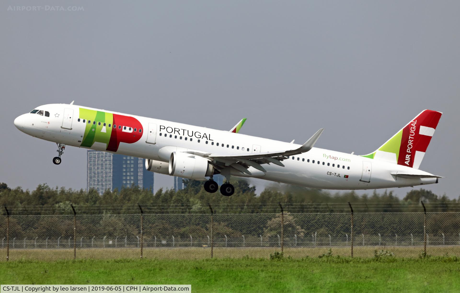 CS-TJL, 2018 Airbus A321-251N C/N 8591, Copenhagen 5.6.2019