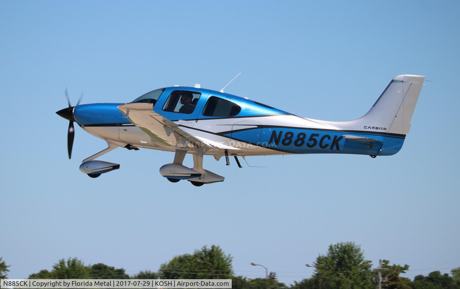 N885CK, 2017 Cirrus SR22T Carbon C/N 1510, Cirrus Sr22T