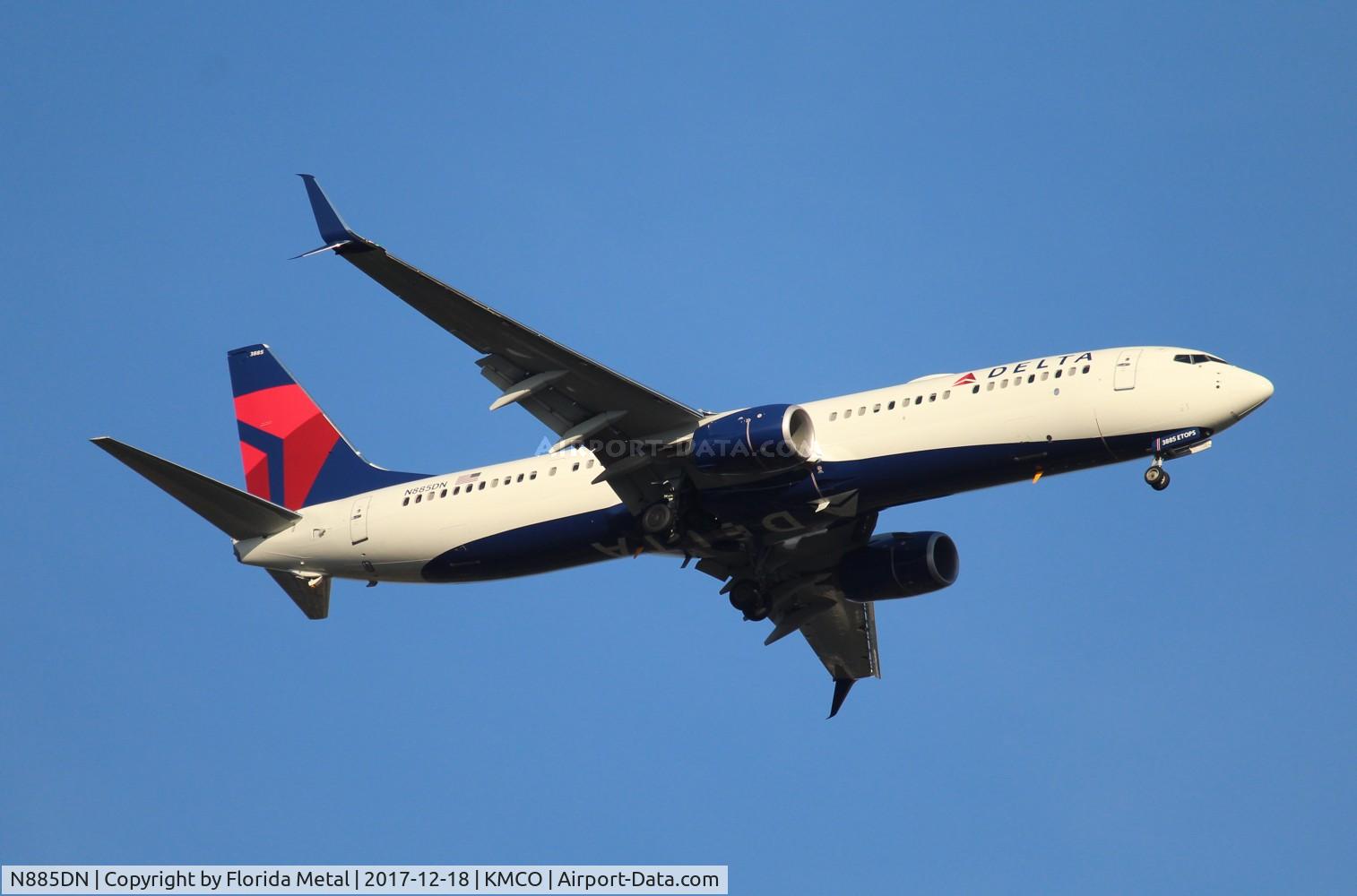 N885DN, 2017 Boeing 737-900/ER C/N 31996, Delta 737-932