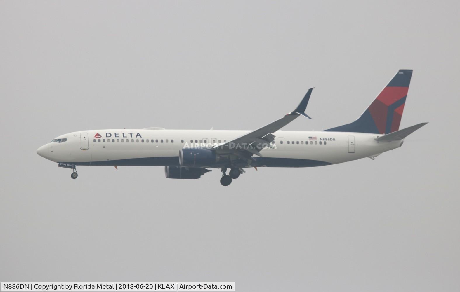 N886DN, 2017 Boeing 737-932/ER C/N 31998/6659, Delta 737-932