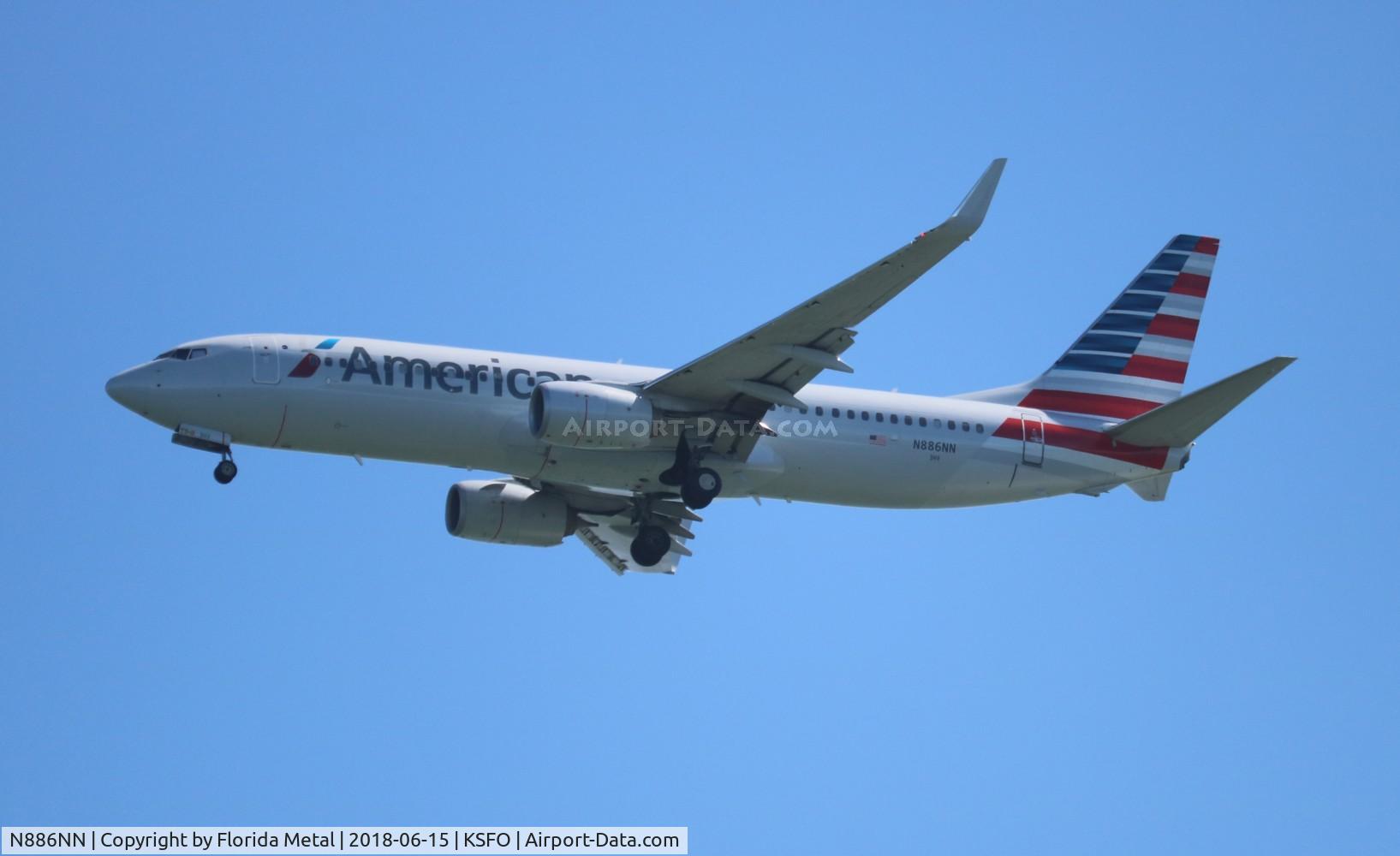 N886NN, 2012 Boeing 737-823 C/N 33223, American 737-823
