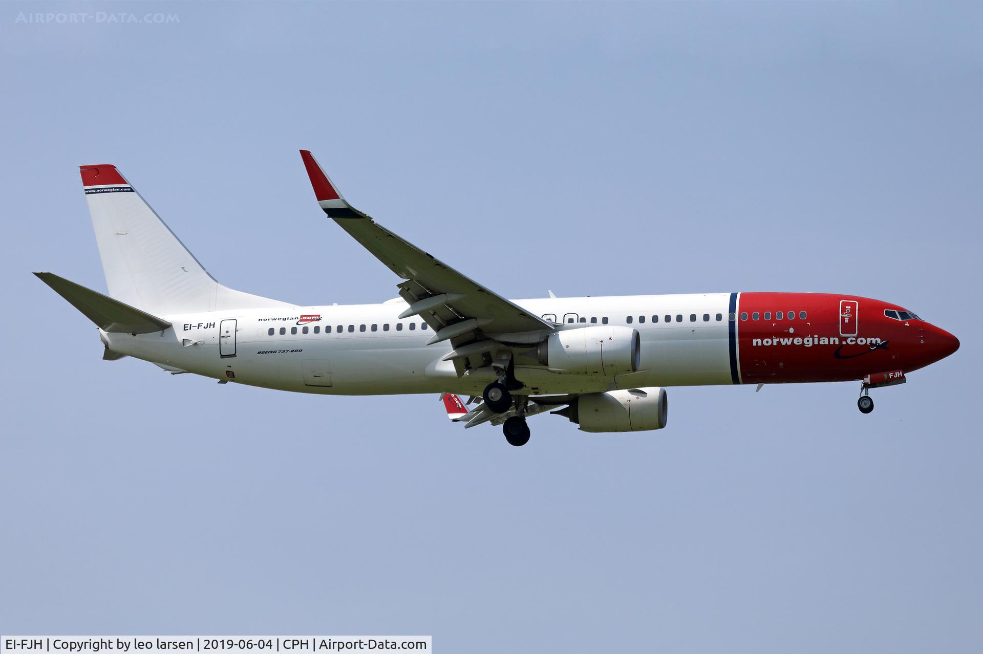 EI-FJH, 2016 Boeing 737-8JP C/N 42071, Copenhagen 4.6.2019