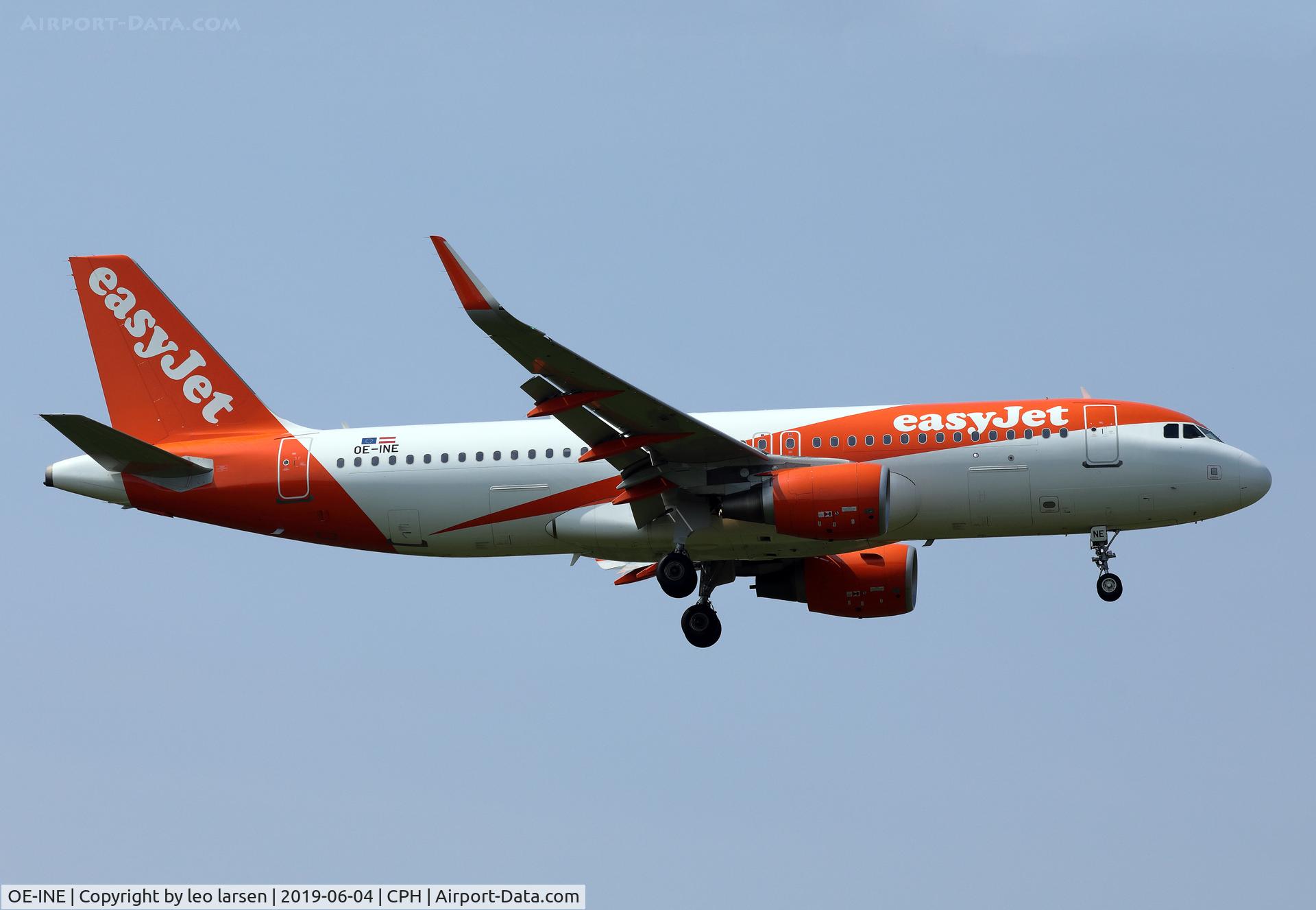 OE-INE, 2017 Airbus A320-214 C/N 7750, Copenhagen 4.6.2019