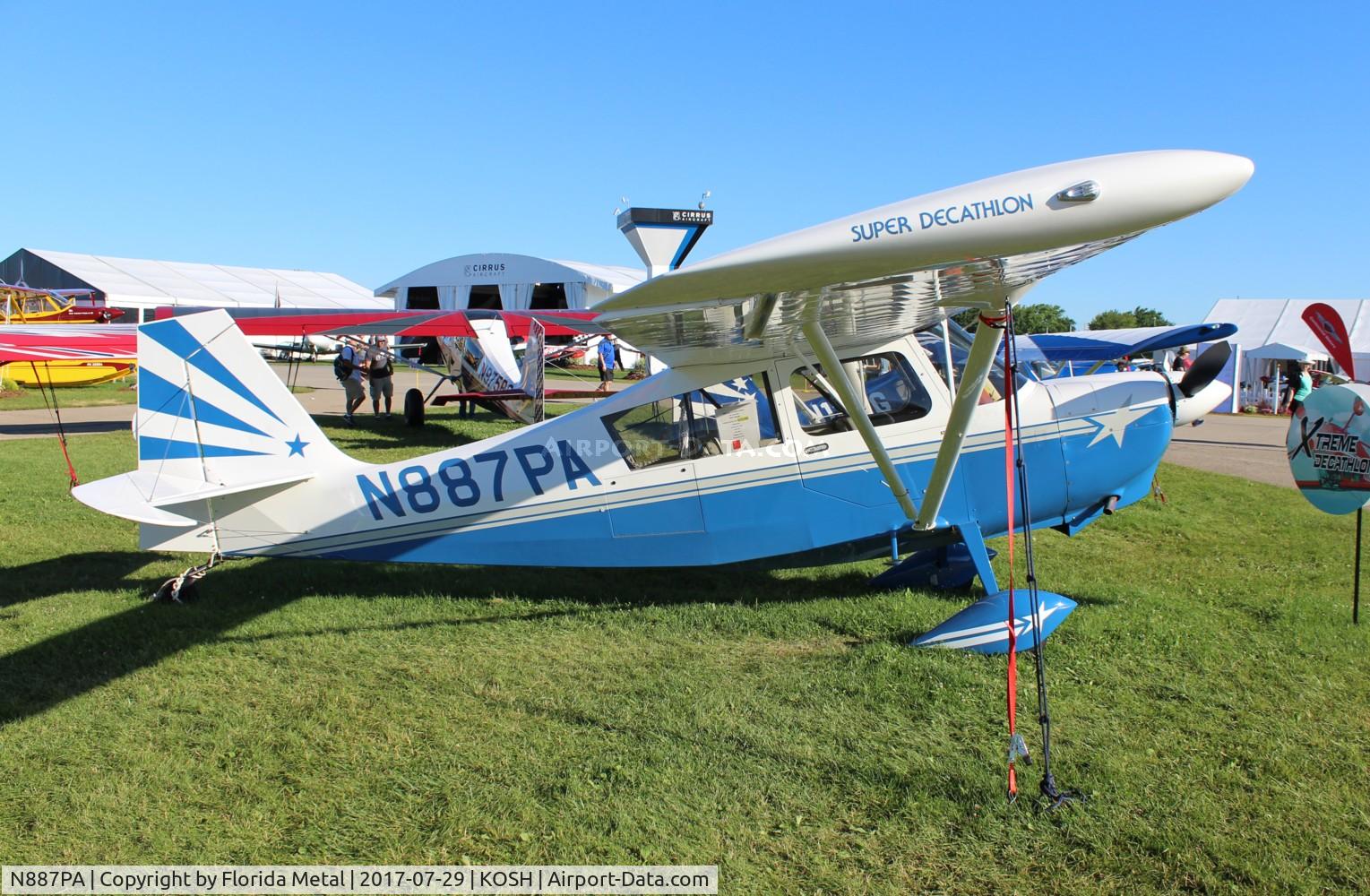 N887PA, 2016 Champion 8KCAB C/N 1162-2016, Champion 8KCAB