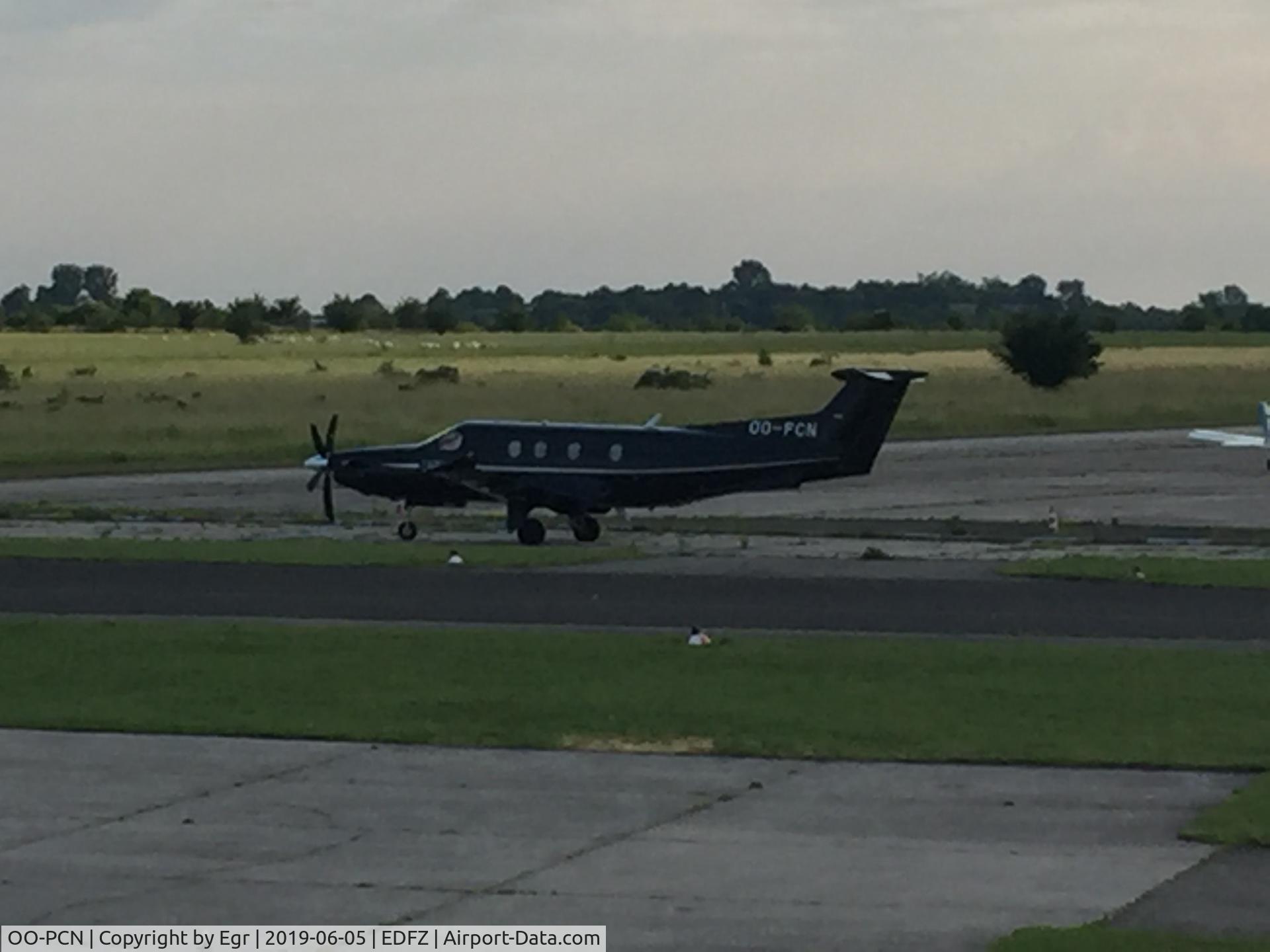 OO-PCN, 2018 Pilatus PC-12/47E C/N 1819, At EDFZ
