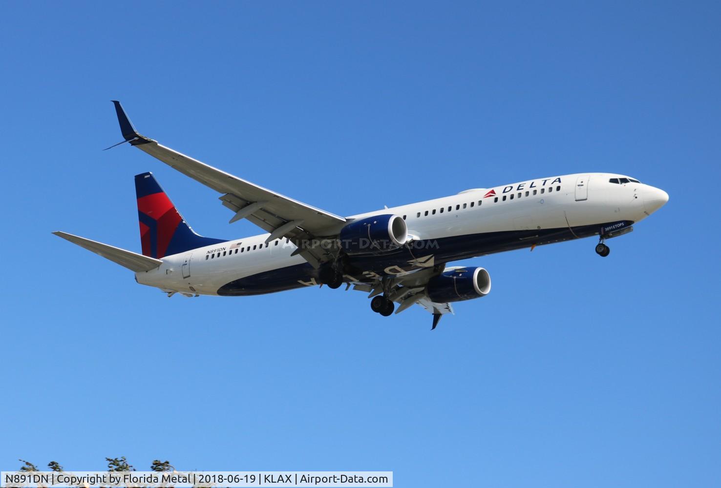 N891DN, 2018 Boeing 737-932/ER C/N 32001, Delta 737-932