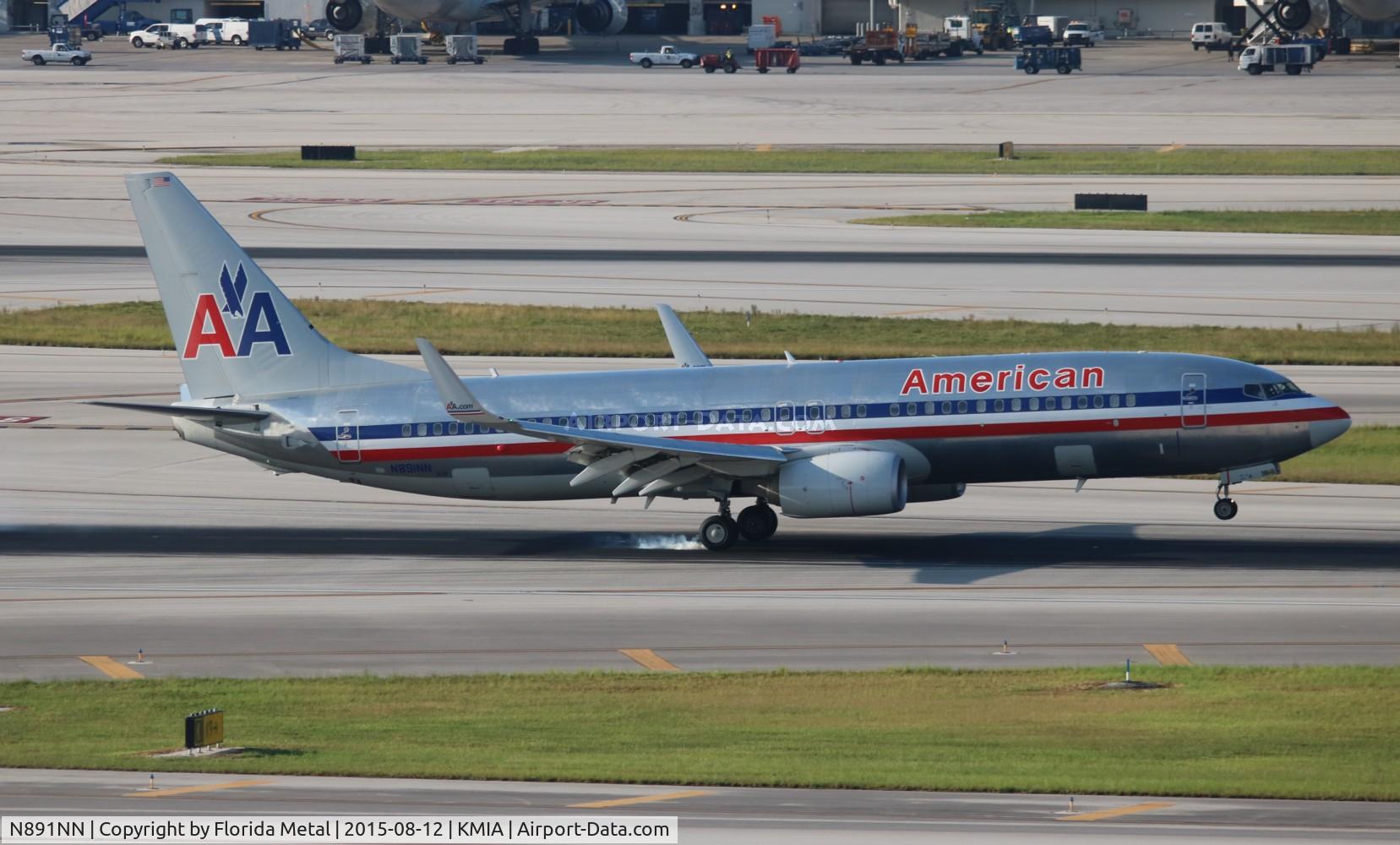 N891NN, 2012 Boeing 737-823 C/N 33315, American