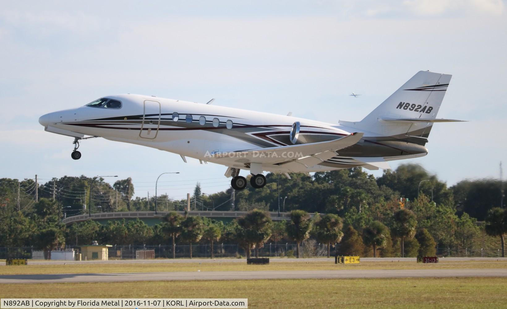 N892AB, 2016 Cessna 680A Citation Latitude C/N 680A-0028, Latitude