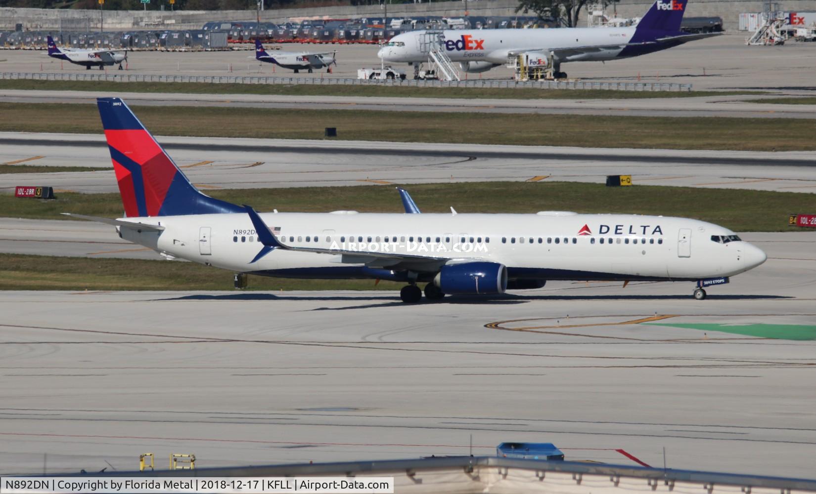 N892DN, 2018 Boeing 737-932/ER C/N 32000, Delta 737-932