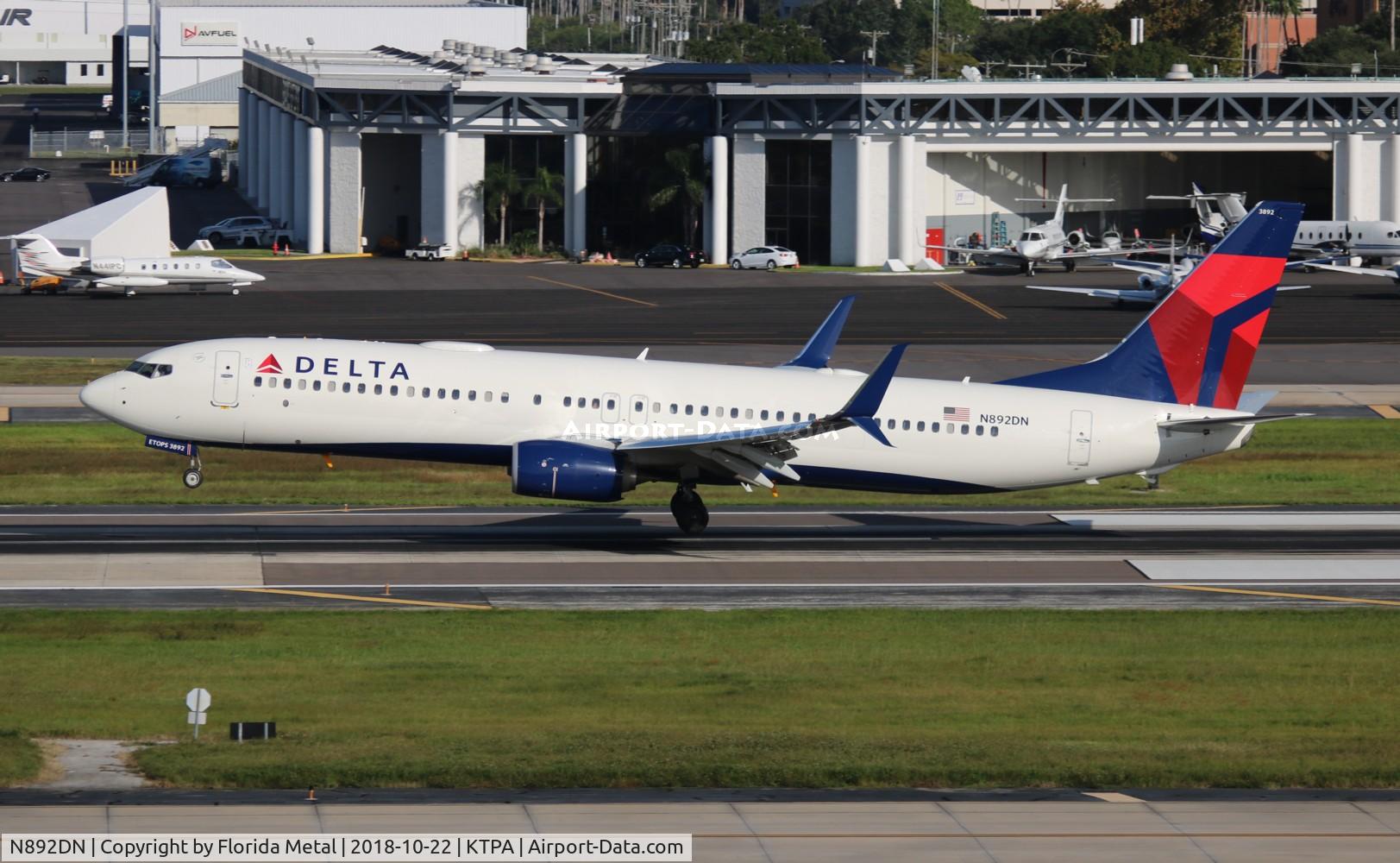 N892DN, 2018 Boeing 737-932/ER C/N 32000, Delta 737-932