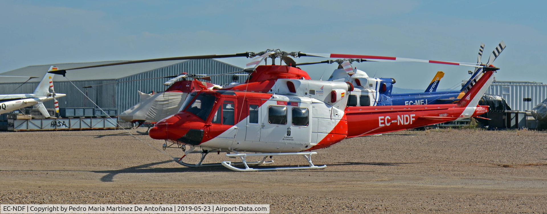 EC-NDF, Bell 412 C/N 36022, Palma del Rio - Córdoba - Spain