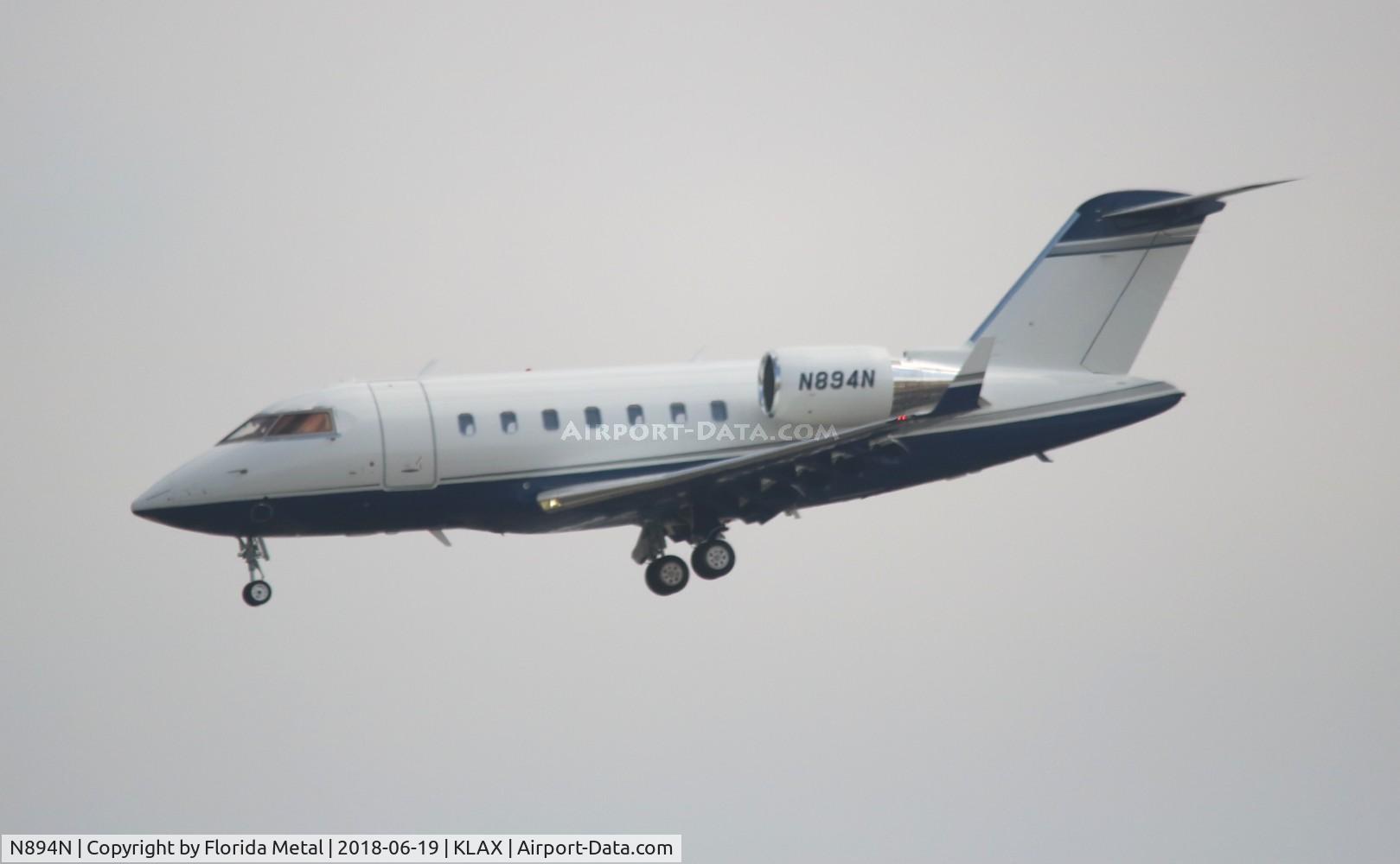 N894N, 2017 Bombardier CL-600-2B16 Challenger 650 C/N 6091, Challenger 650