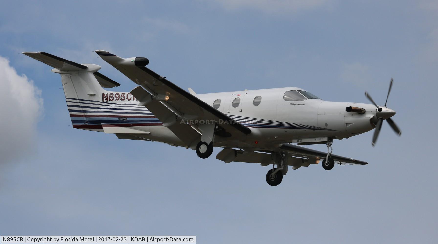 N895CR, 2007 Pilatus PC-12/47 C/N 831, PC-12