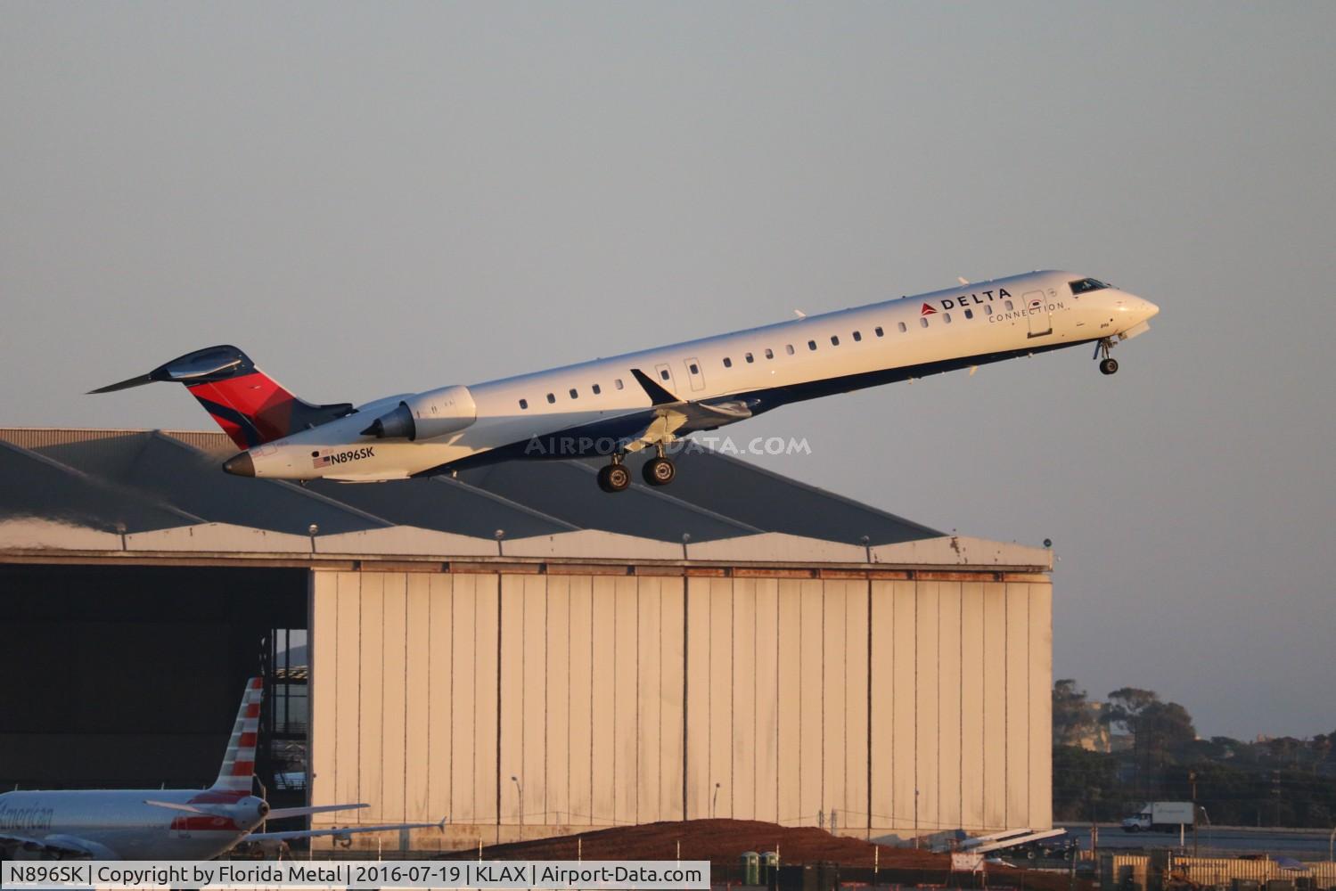 N896SK, 2007 Canadair CRJ-900X (CL-600-2D24) C/N 15102, Delta Connection