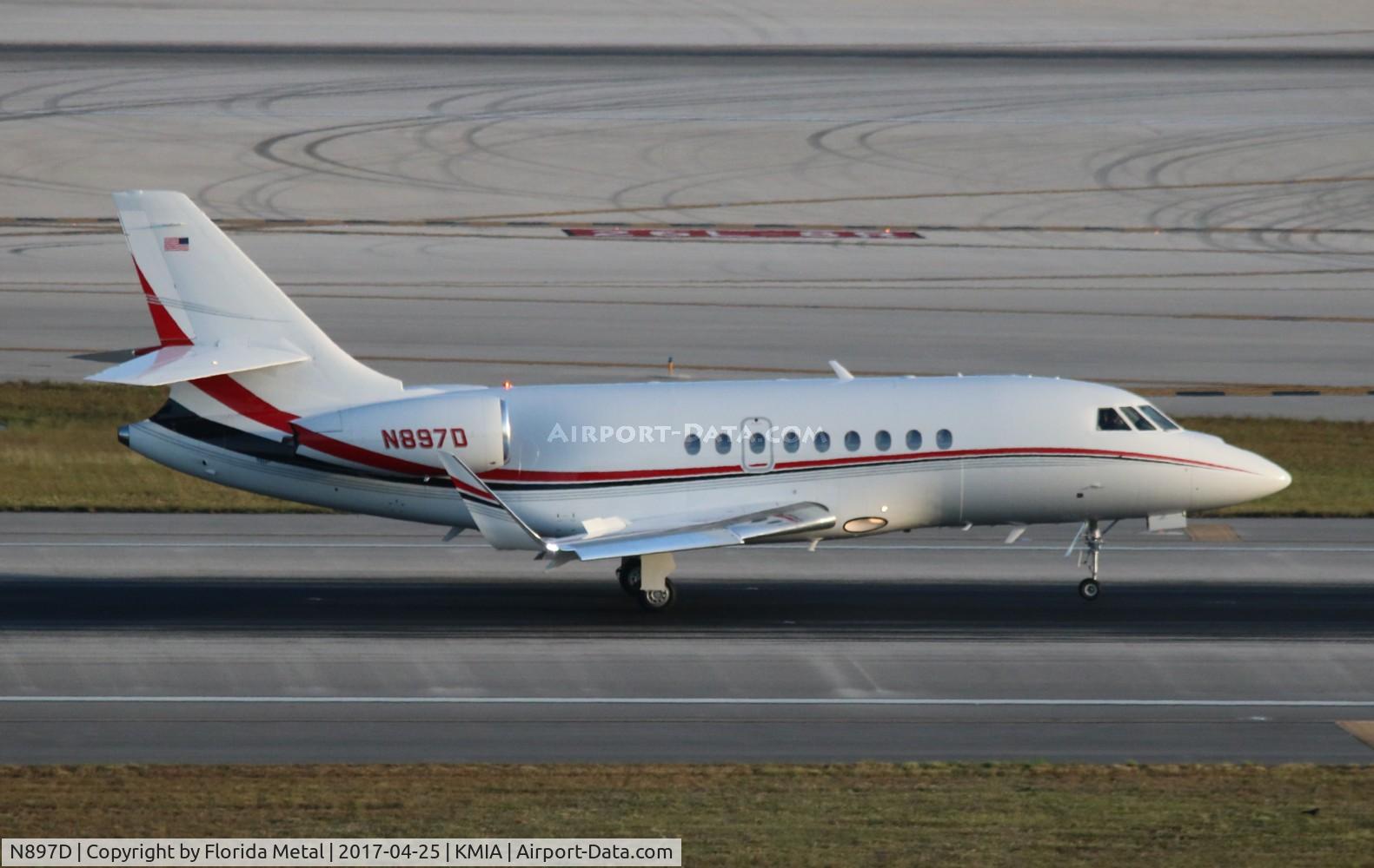N897D, 2016 Dassault Falcon 2000EX C/N 328, Falcon 2000EX