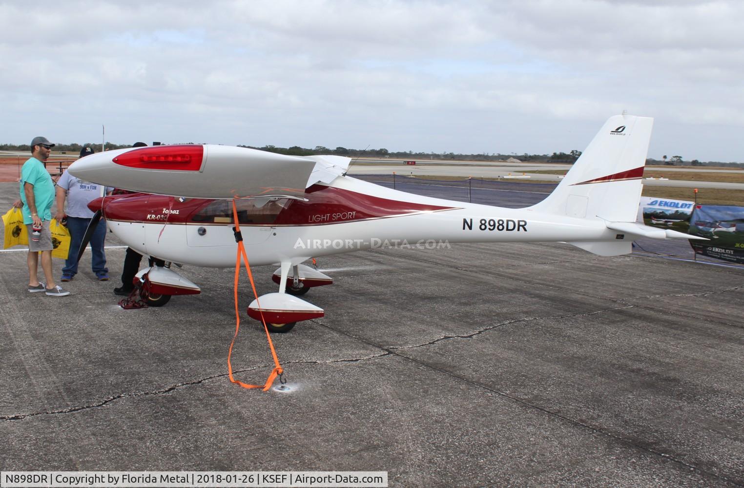 N898DR, 2015 Ekolot KR-030 Topaz C/N 30-05-10, Topaz