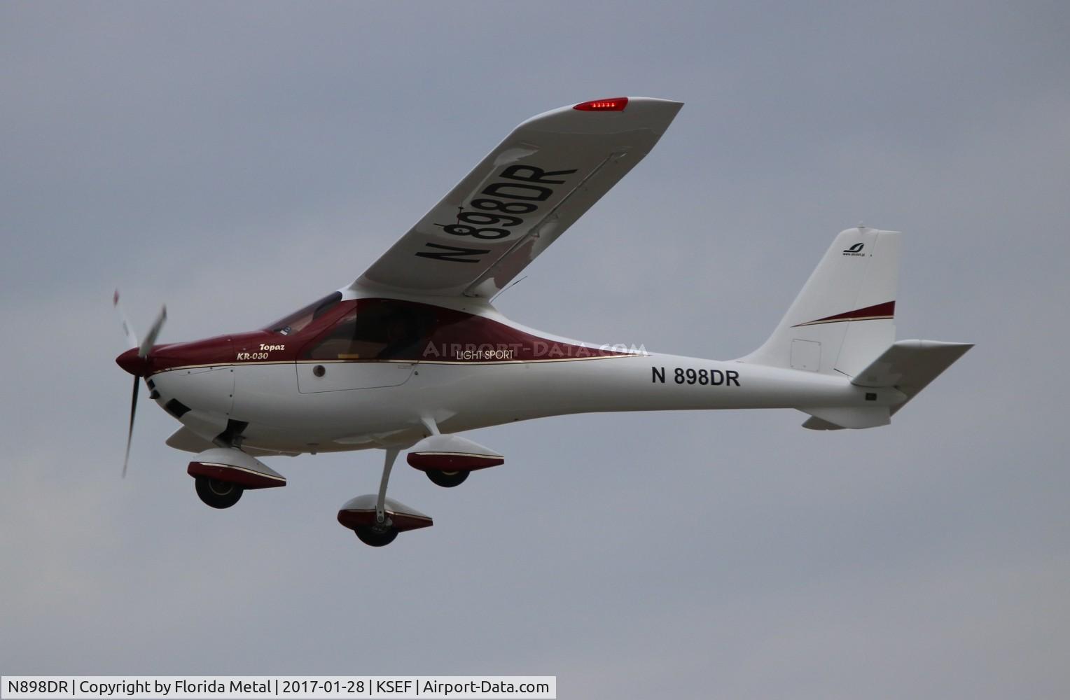 N898DR, 2015 Ekolot KR-030 Topaz C/N 30-05-10, Topaz