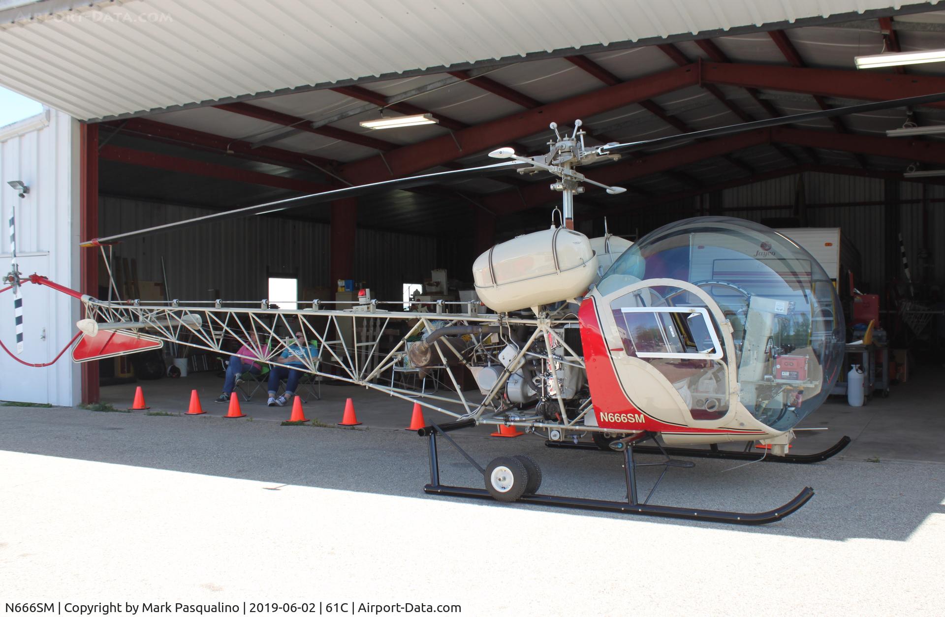 N666SM, Bell 47G-3B-1 Sioux C/N 3533, Bell 47G-3B-1