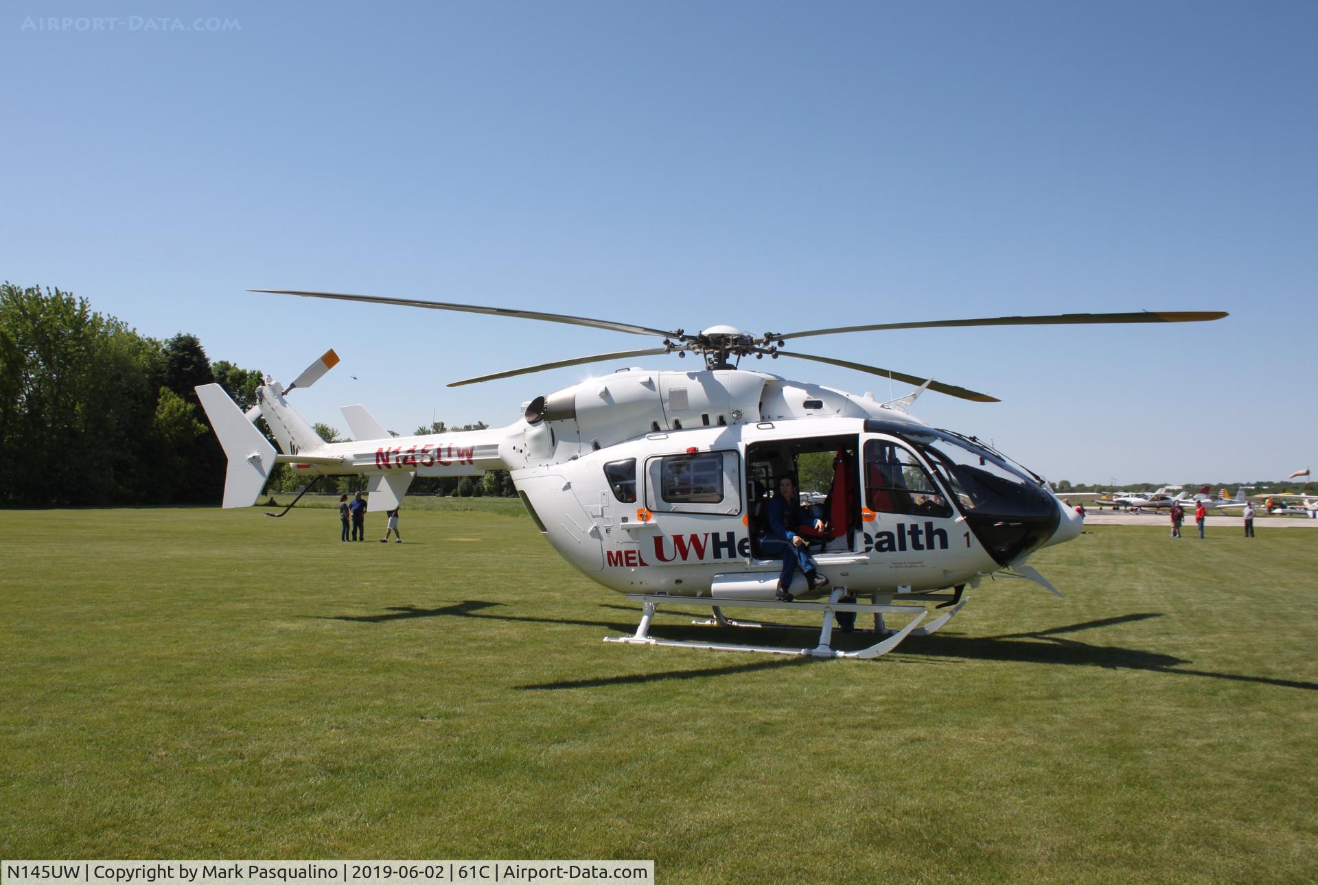 N145UW, 2008 Eurocopter-Kawasaki EC-145 (BK-117C-2) C/N 9158, MBB-BK 117 C-2
