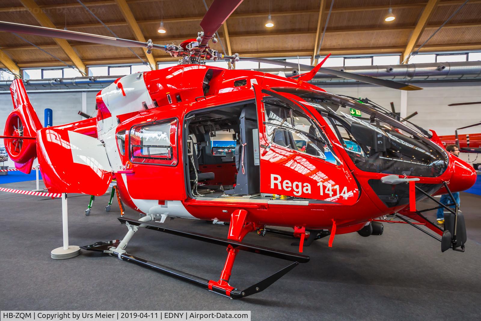 HB-ZQM, 2019 Airbus Helicopters H-145 (BK-117D-2) C/N 20247, AERO Friedrichshafen 2019