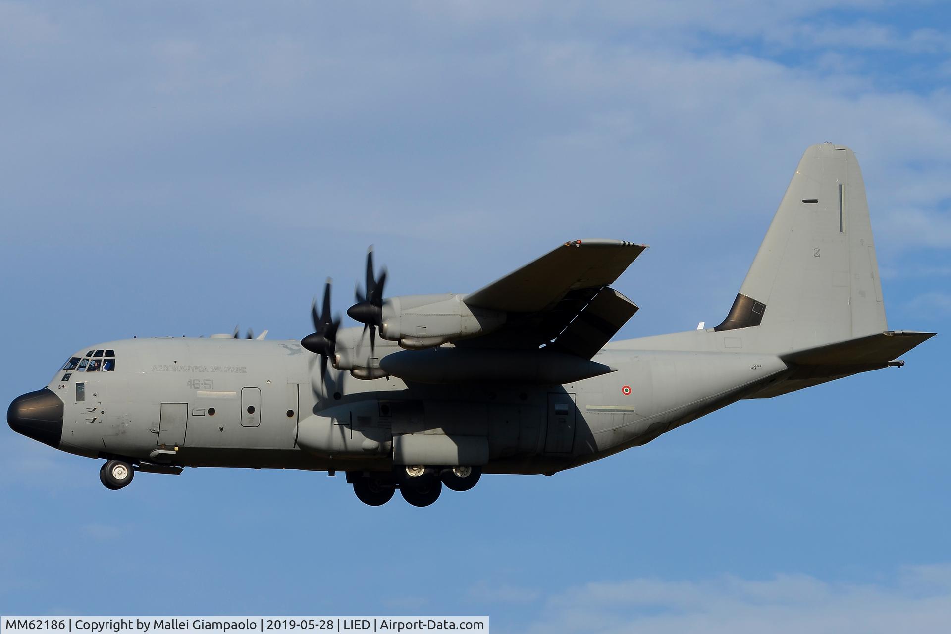 MM62186, Lockheed Martin C-130J-30 Super Hercules C/N 382-5520, MM62186
