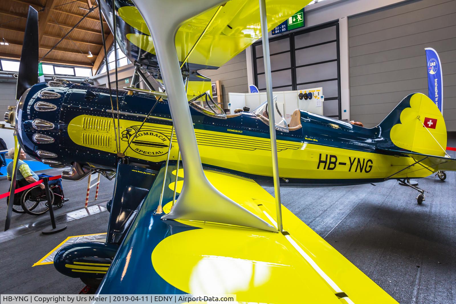 HB-YNG, 2007 Rombach Special C/N CH001, AERO Friedrichshafen 2019