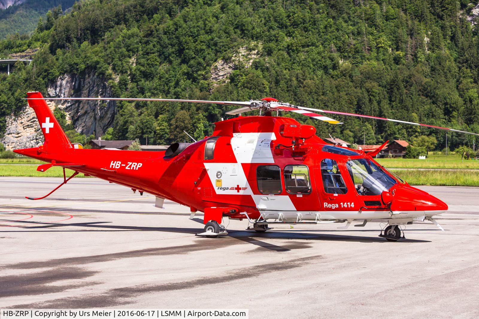 HB-ZRP, 2011 AgustaWestland AW-109SP Grand New C/N 22213, 75 years of Airbase Meiringen/CH