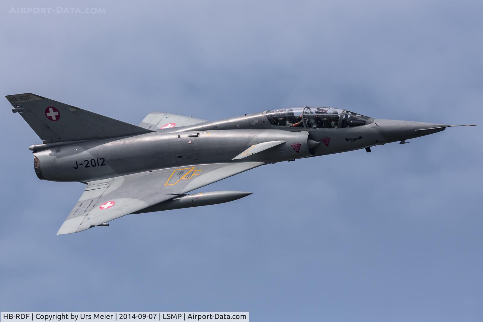 HB-RDF, 1982 Dassault Mirage IIIDS C/N 101/228F, AIR14, Payerne/CH