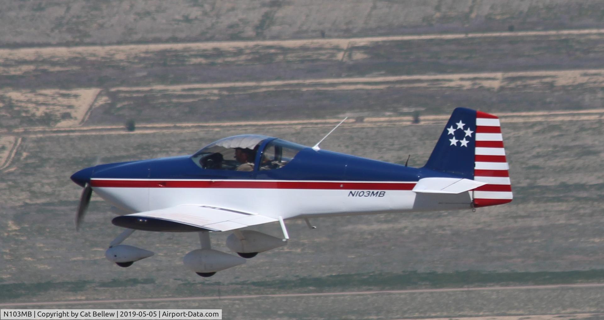 N103MB, 2005 Vans RV-6A C/N 25248, back to Pueblo