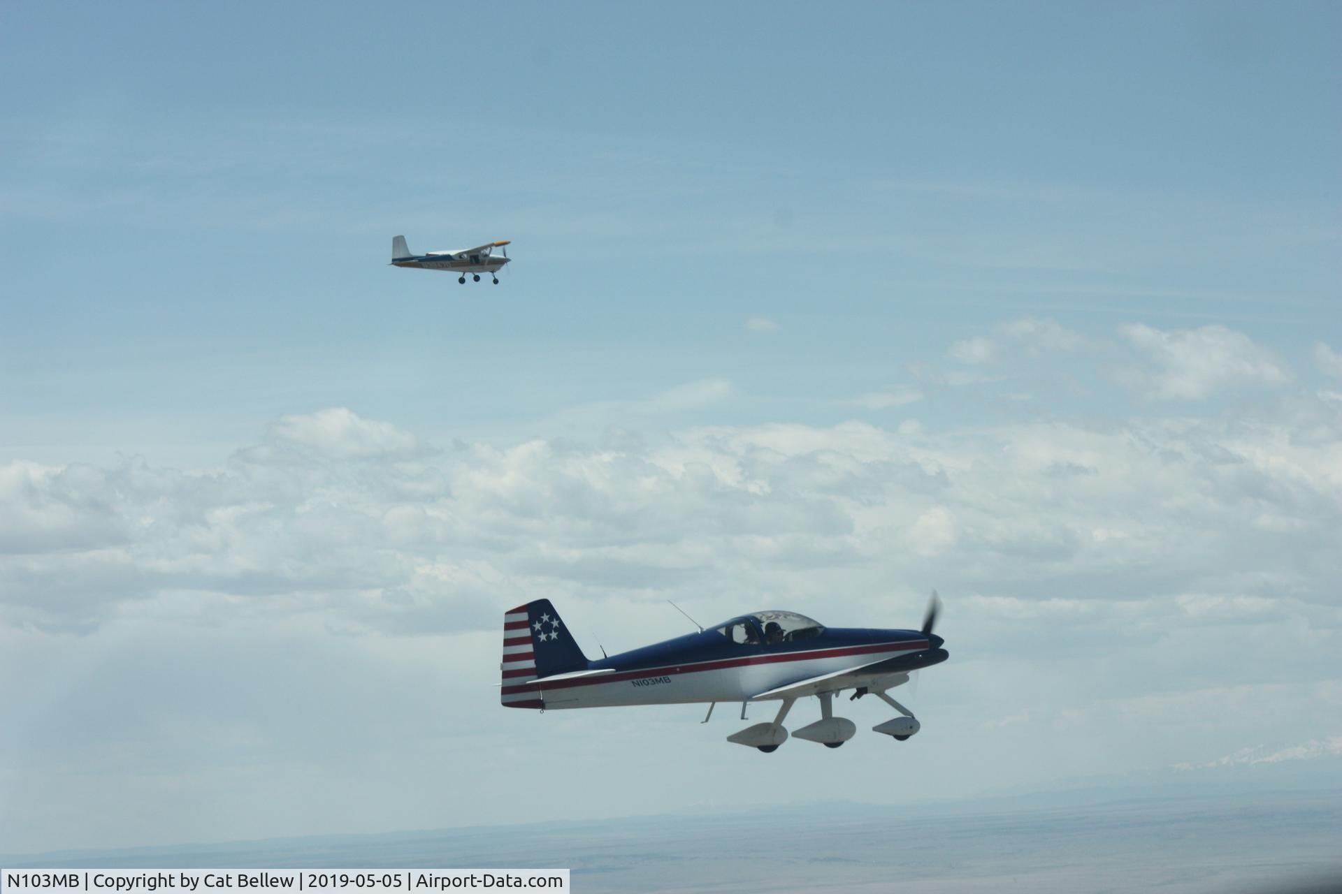 N103MB, 2005 Vans RV-6A C/N 25248, Ken with Jim