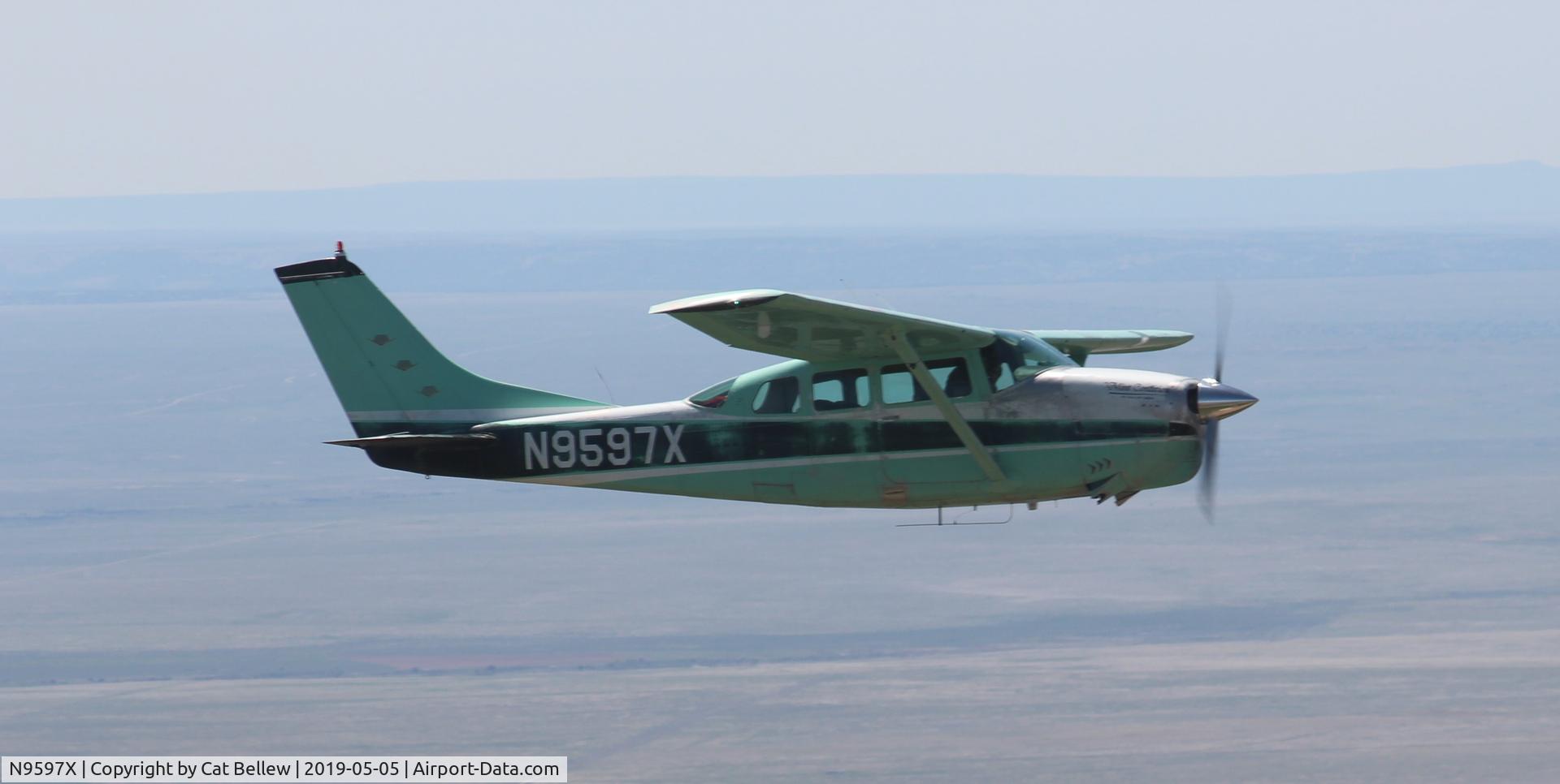 N9597X, 1962 Cessna 210B C/N 21057897, La Junta to Pueblo with friends