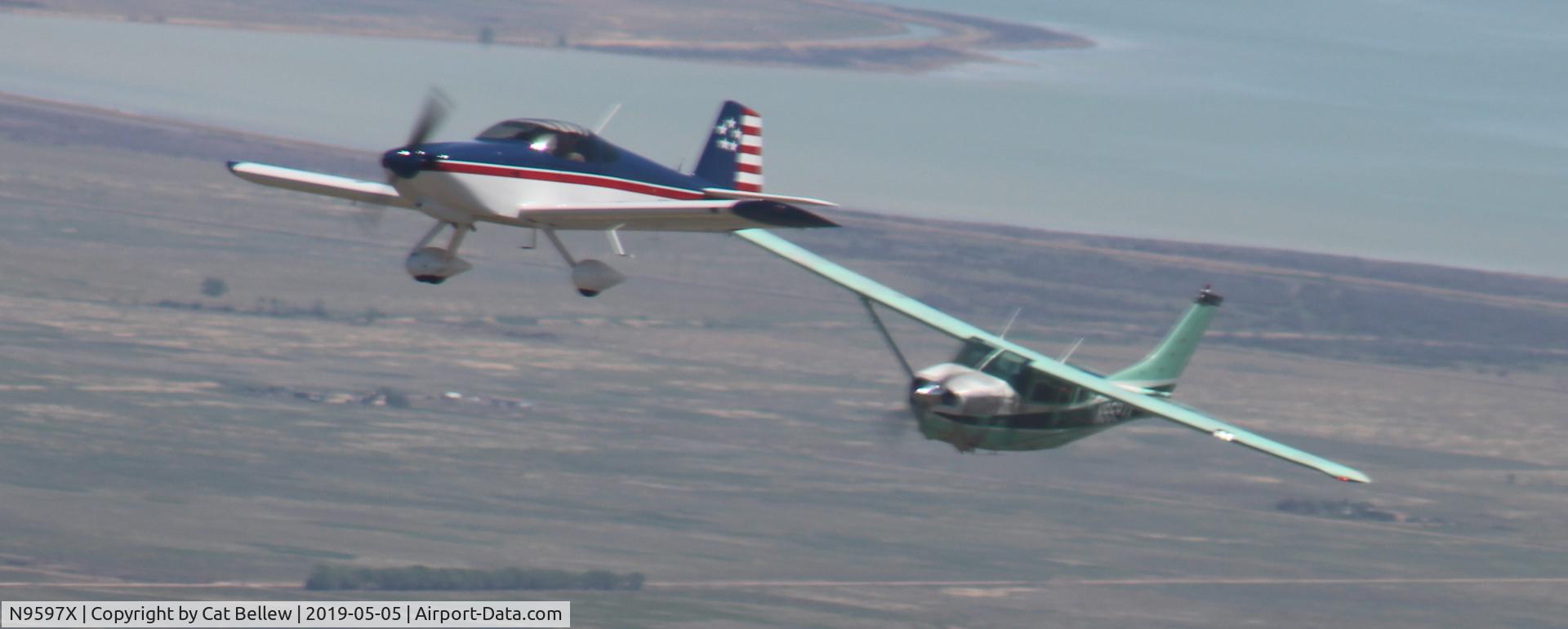 N9597X, 1962 Cessna 210B C/N 21057897, With friends