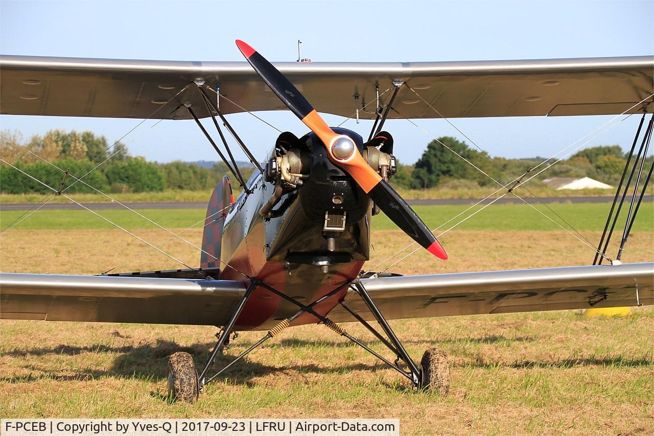 F-PCEB, Hatz CB-1 C/N 639, Hatz CB-1, Static display, Morlaix-Ploujean airport (LFRU-MXN) air show 2017