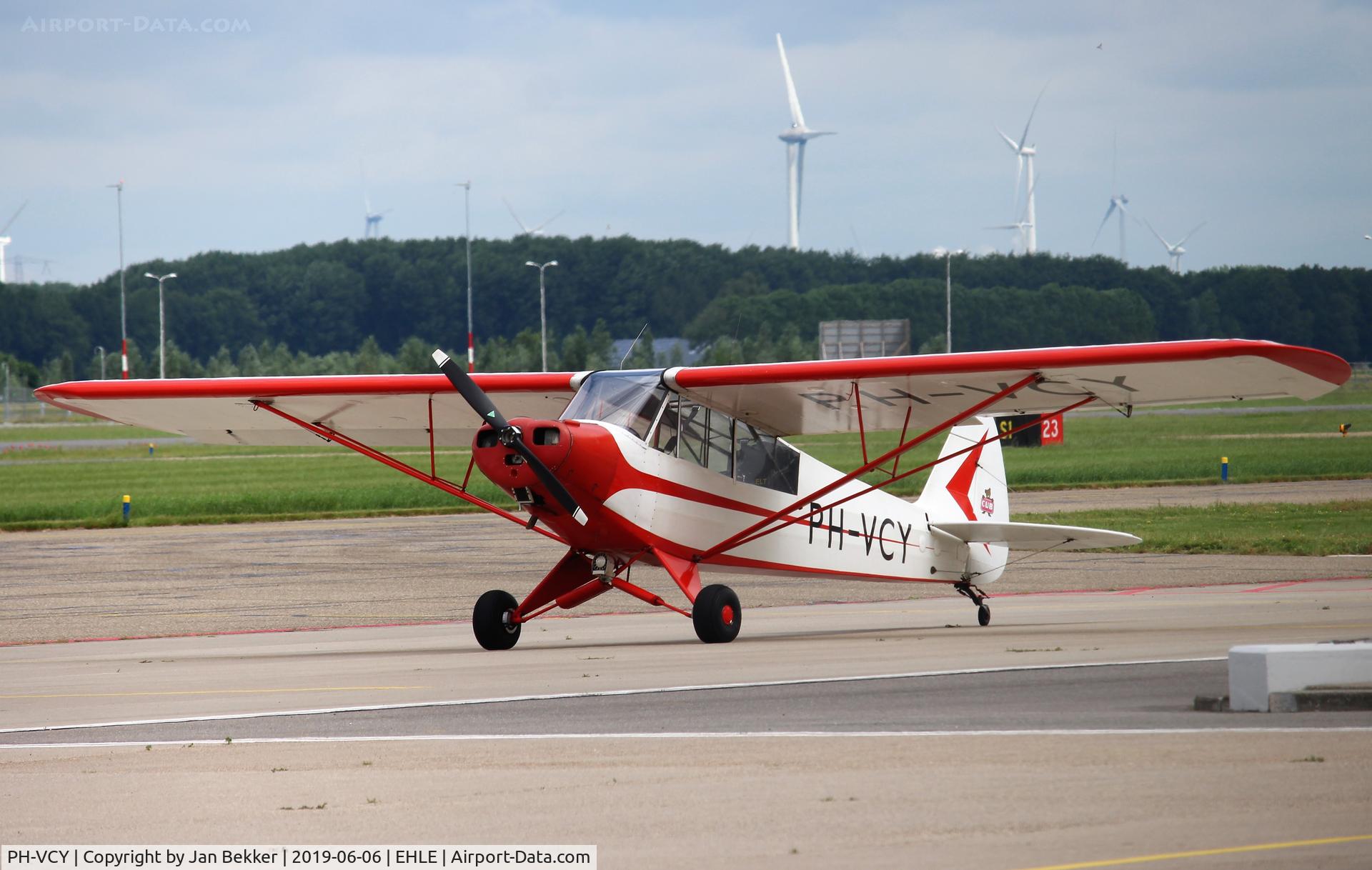 PH-VCY, 1954 Piper L-21B Super Cub (PA-18-135) C/N 18-3601, Lelystad Airport. The plane crashed 2019-06-21 