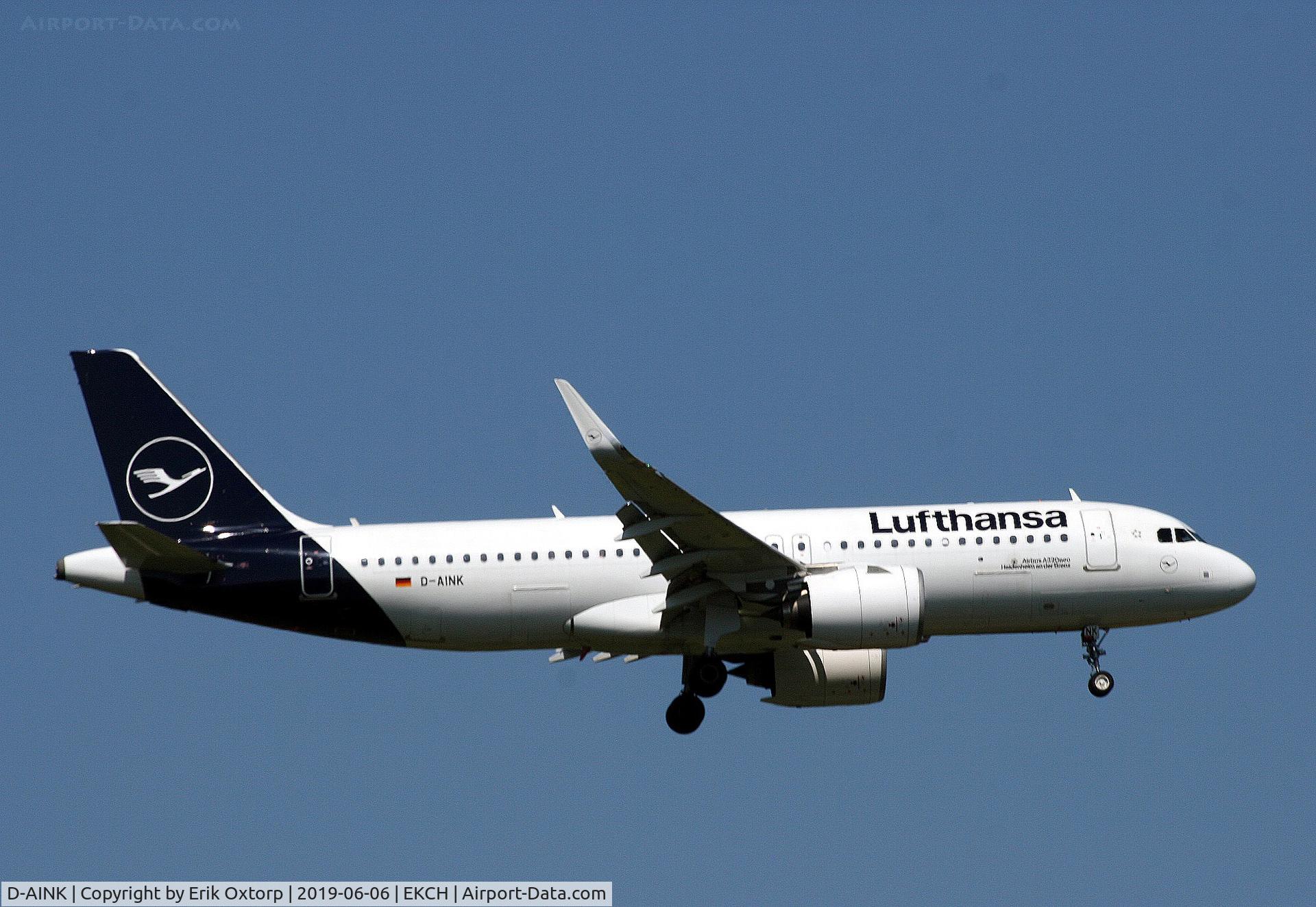 D-AINK, 2018 Airbus A320-271NEO C/N 8249, D-AINK landing rw 04L
